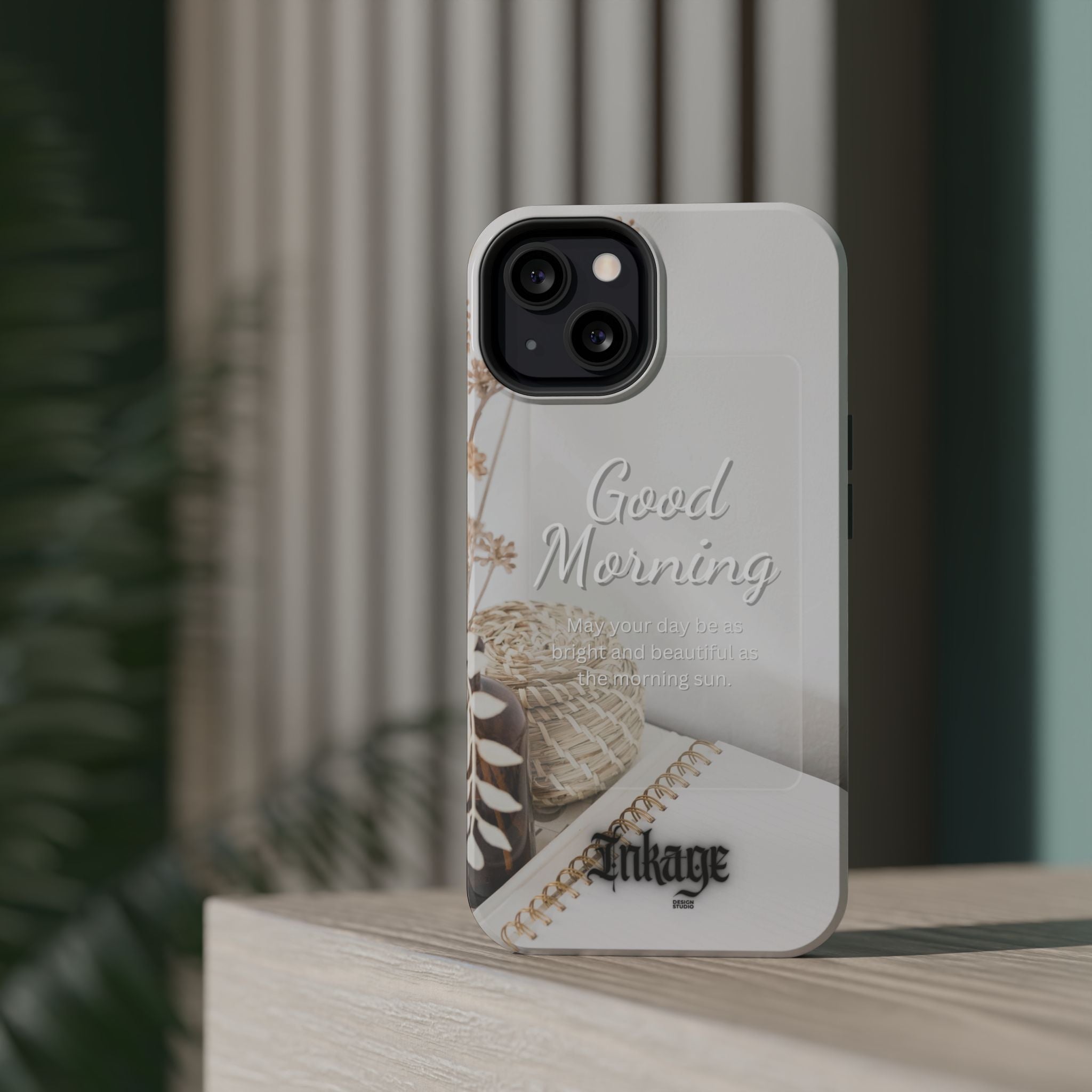 "Good Morning" Magnetic Phone Cases (Quote)