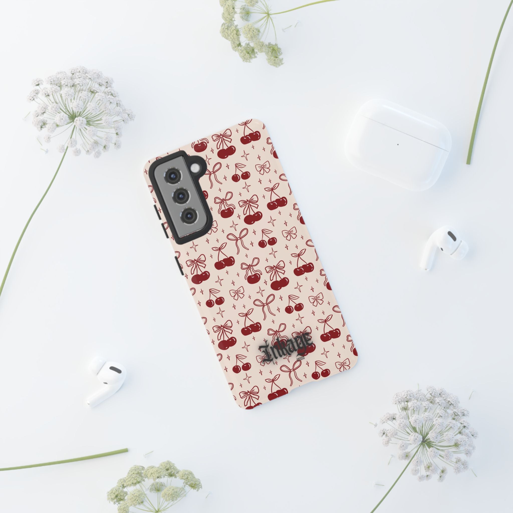 Cherry Blossom Tough Phone Cases (Minimal)
