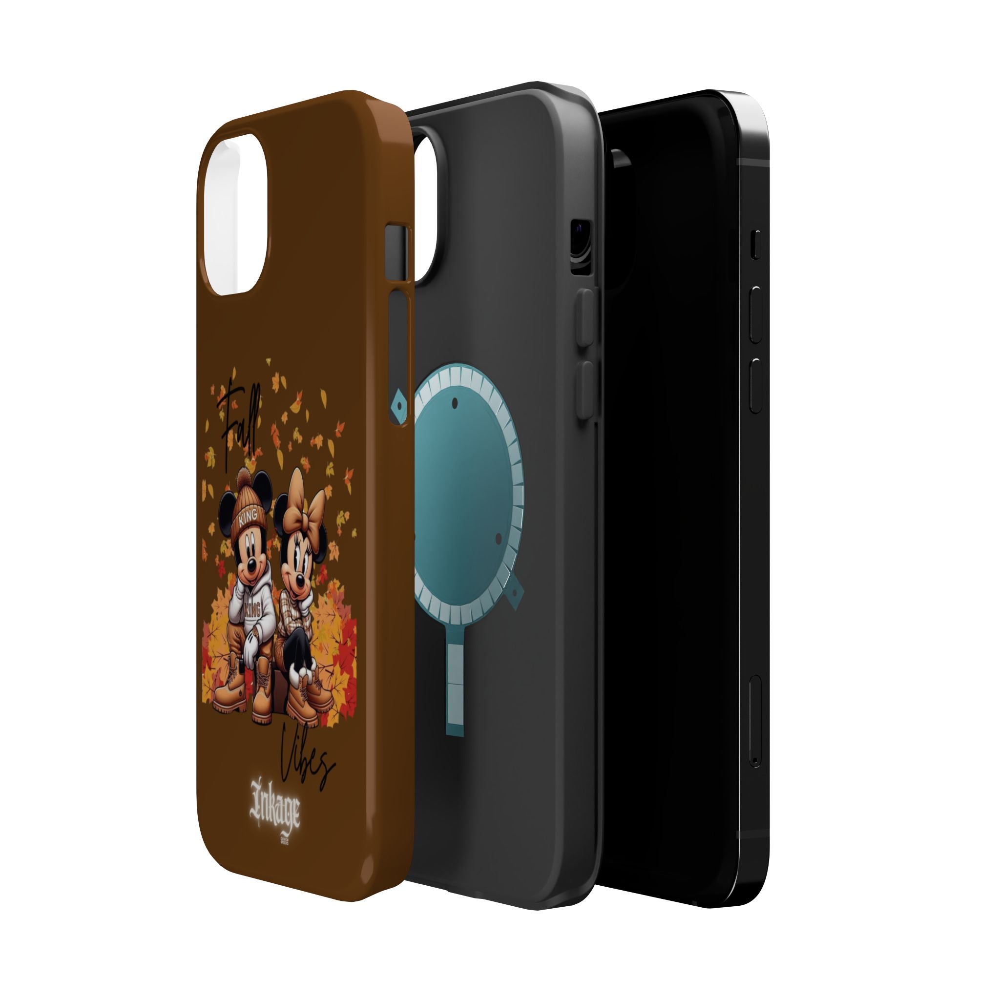 Mickey & Minnie Fall Vibes Magnetic iPhone Cases (Animation)