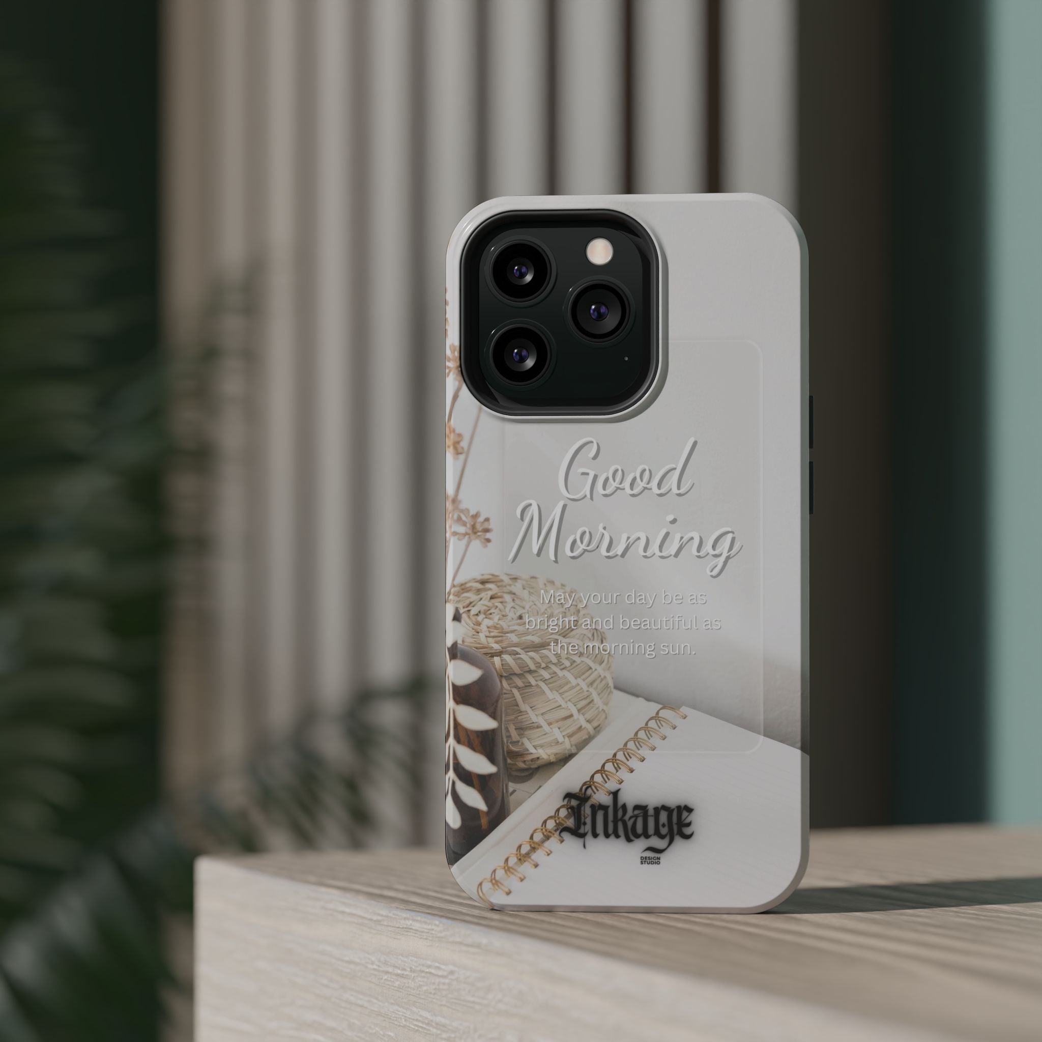 "Good Morning" Magnetic Phone Cases (Quote)