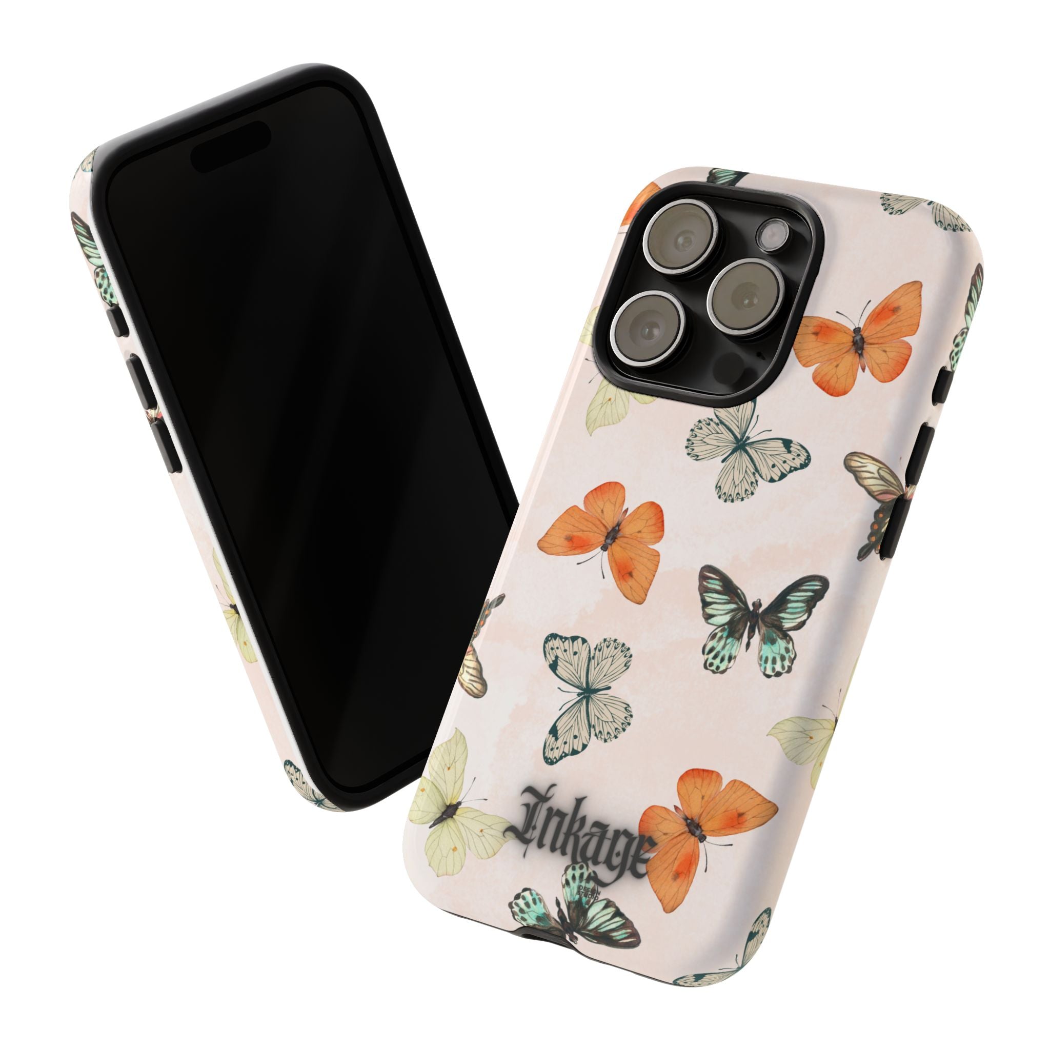 Color Butterfly Tough Phone Case (Minimal)