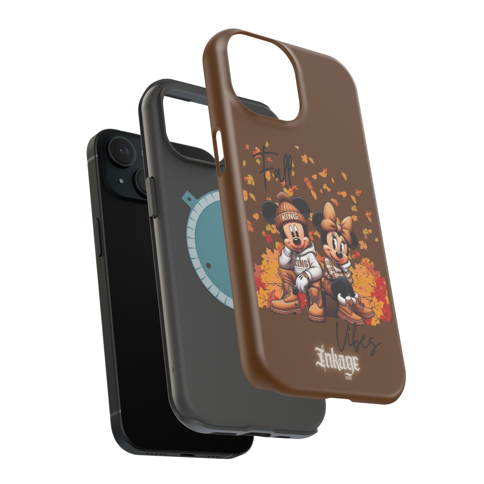 Mickey & Minnie Fall Vibes Magnetic iPhone Cases (Animation)
