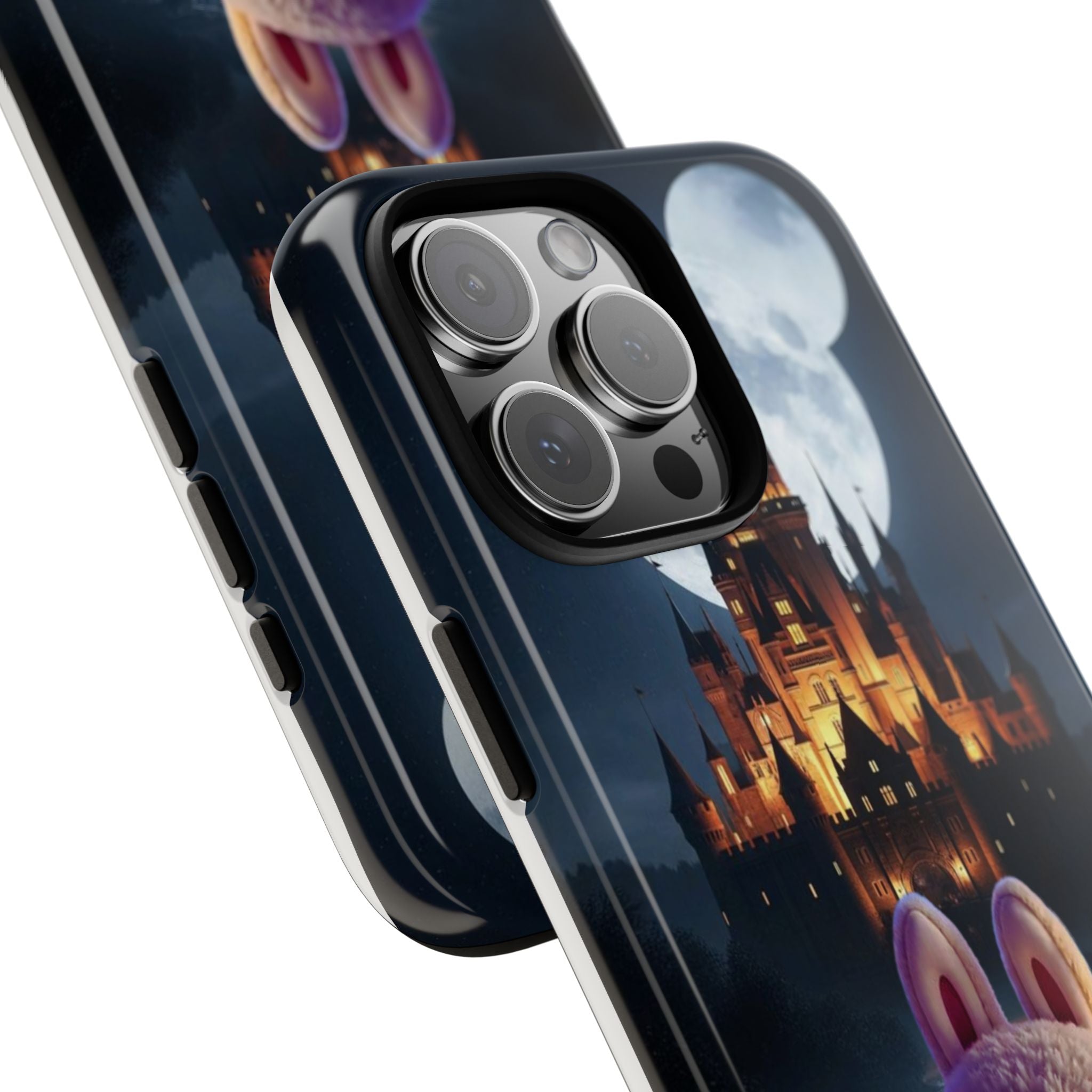 Labubu Halloween On Disney Boat Tough Phone Cases (Season, Animation)