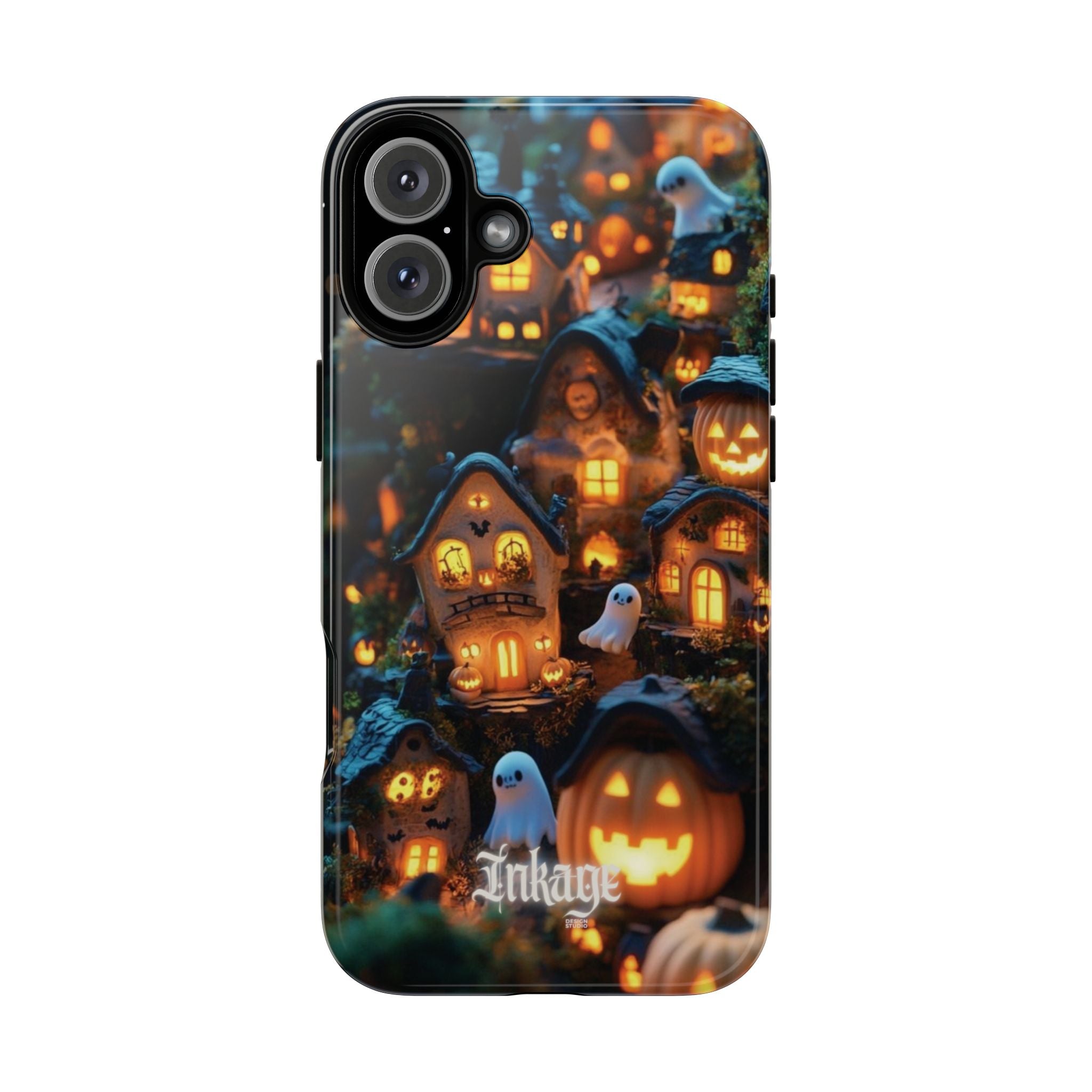 Spooky Pumpkin Village Tough Phone Cases (Season)
