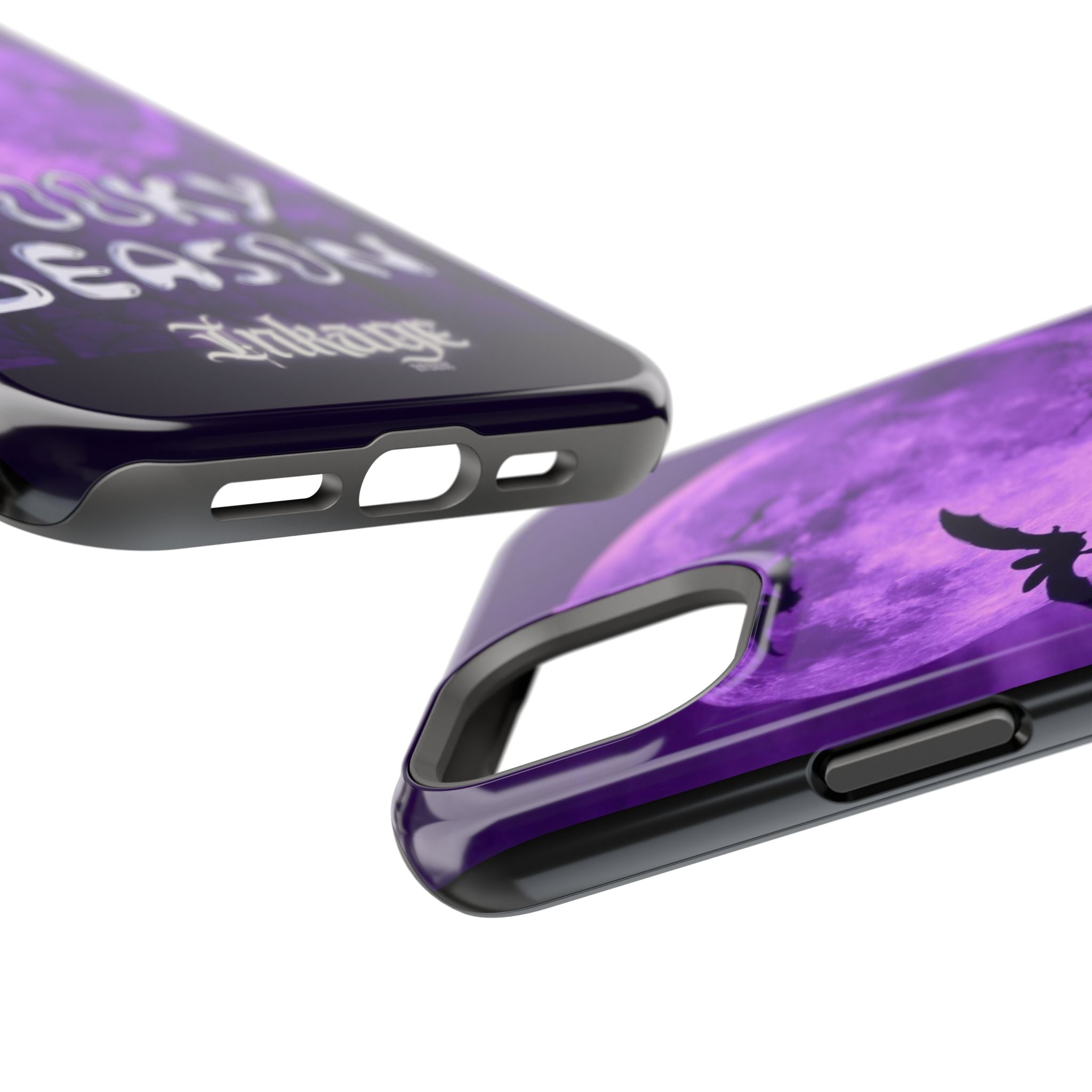 Purple Spooky Season Magnetic Phone Cases (Season)