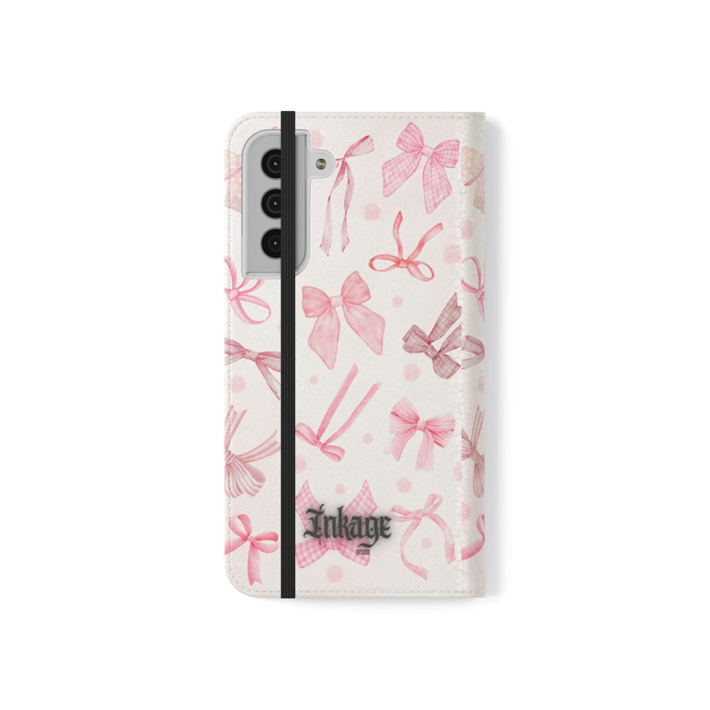 Cute Bow Flip Phone Cases (Minimal)