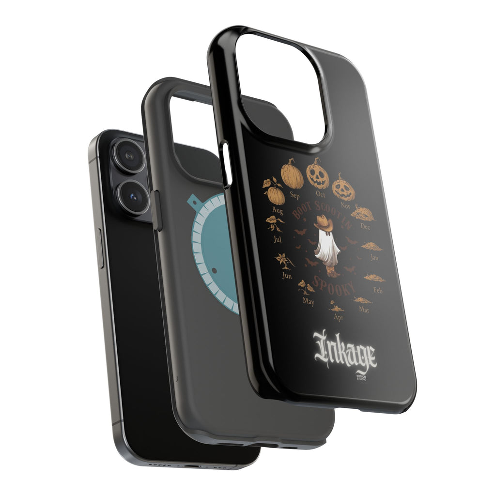 Spooky Boot Halloween Pumpkin Magnetic Phone Case (Season)