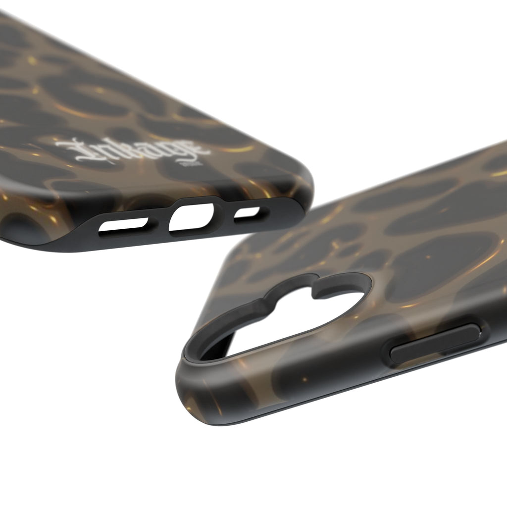 Leopard Print Magnetic Phone Cases (Minimal)