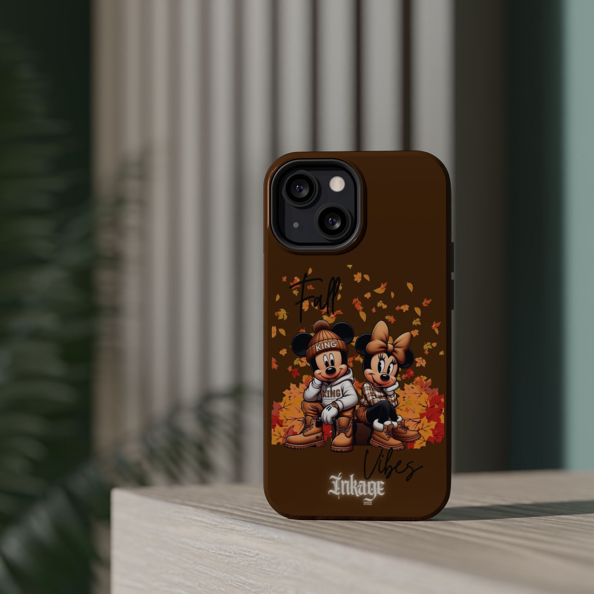 Mickey & Minnie Fall Vibes Magnetic iPhone Cases (Animation)