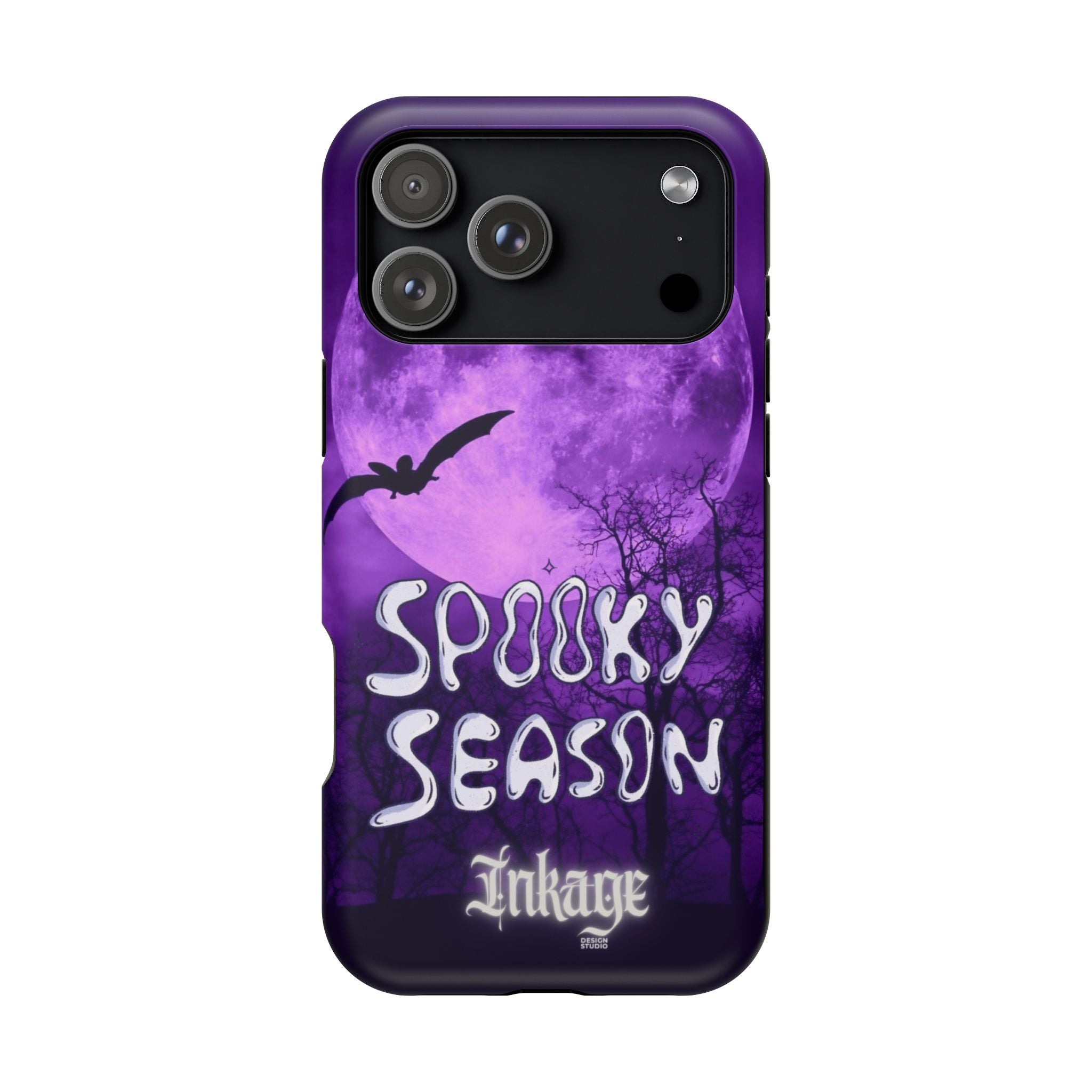 Purple Spooky Season Magnetic Phone Cases (Season)