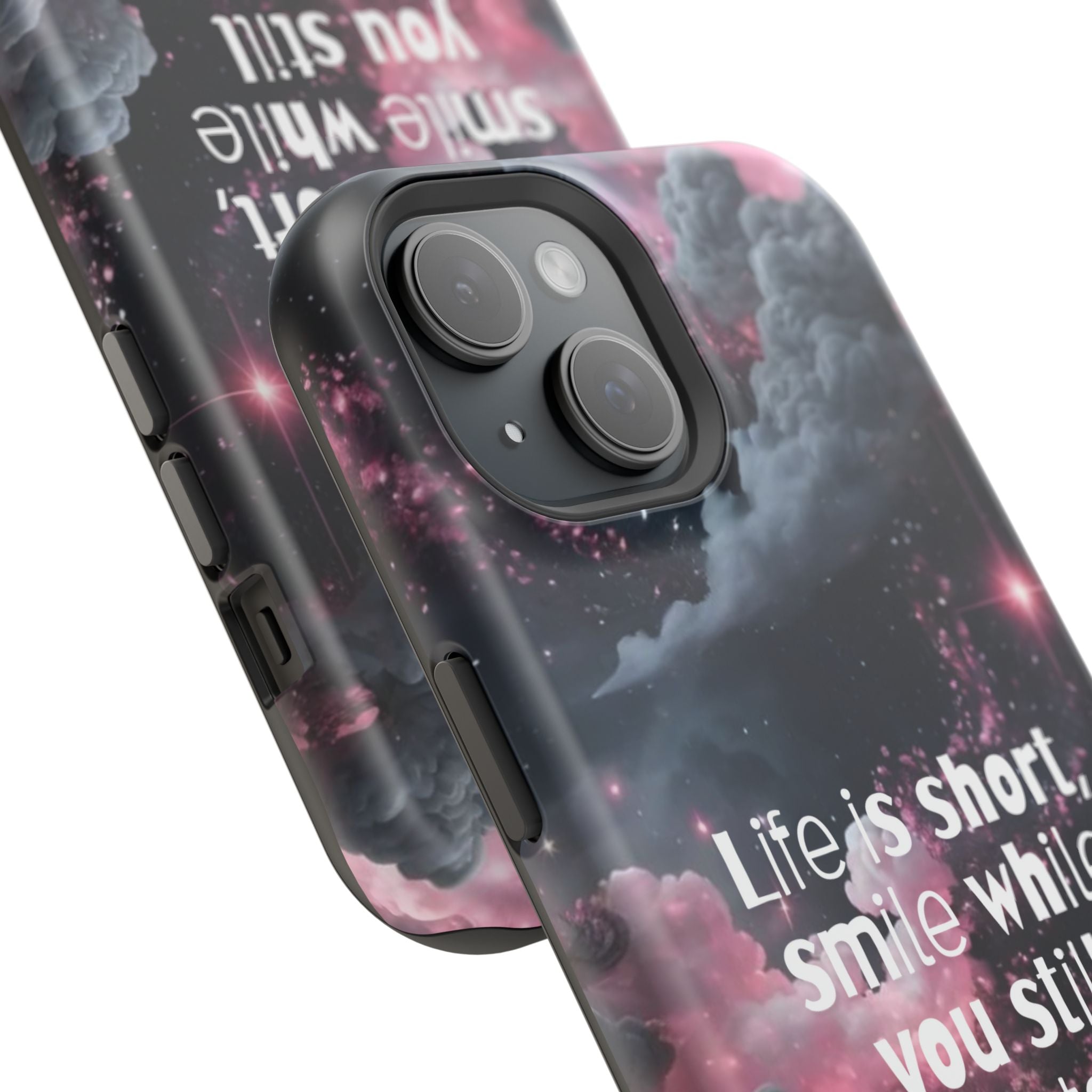 “Life is Short, Smile While You Still Have Teeth” Magnetic Phone Cases