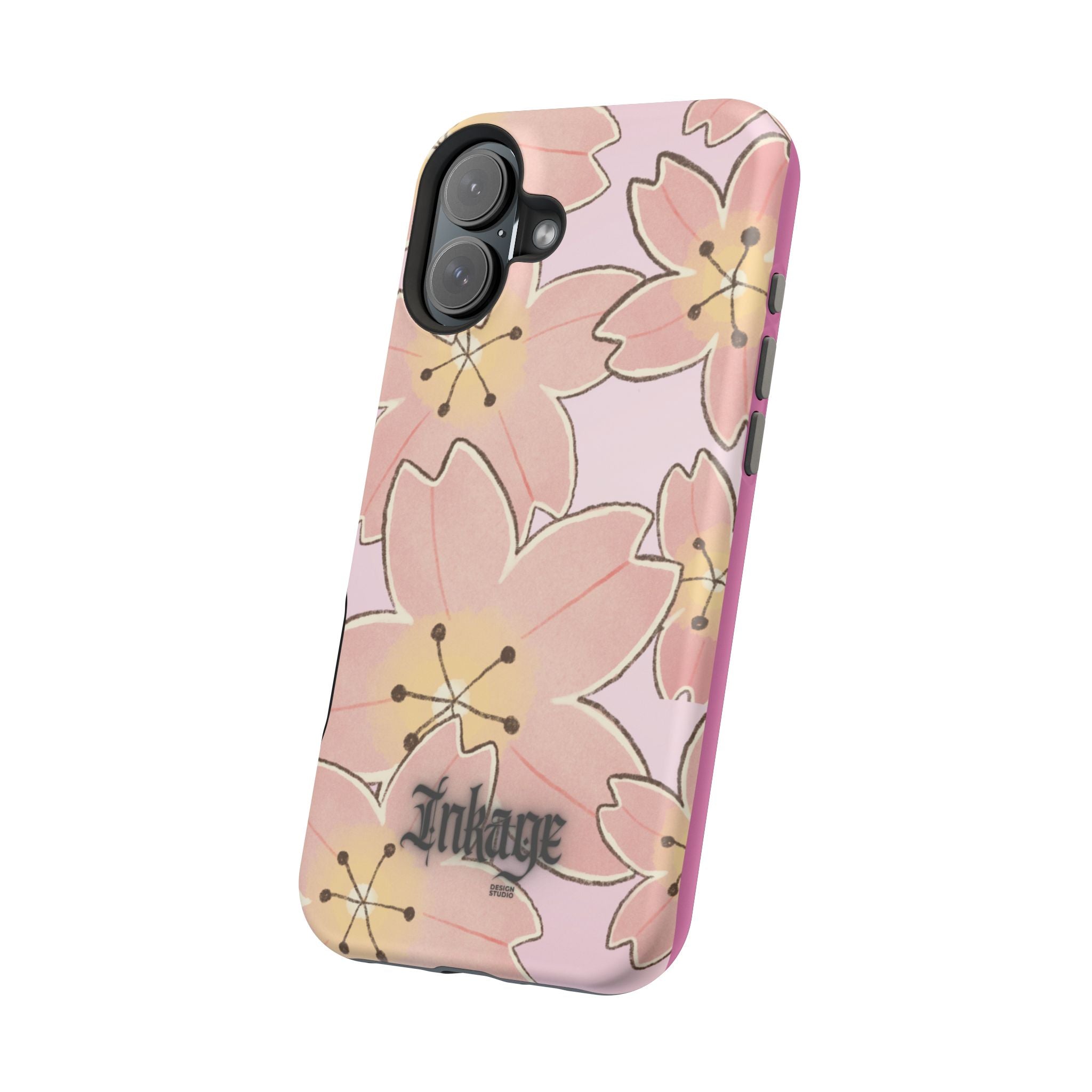 Charming Floral Magnetic Phone Cases (Minimal)