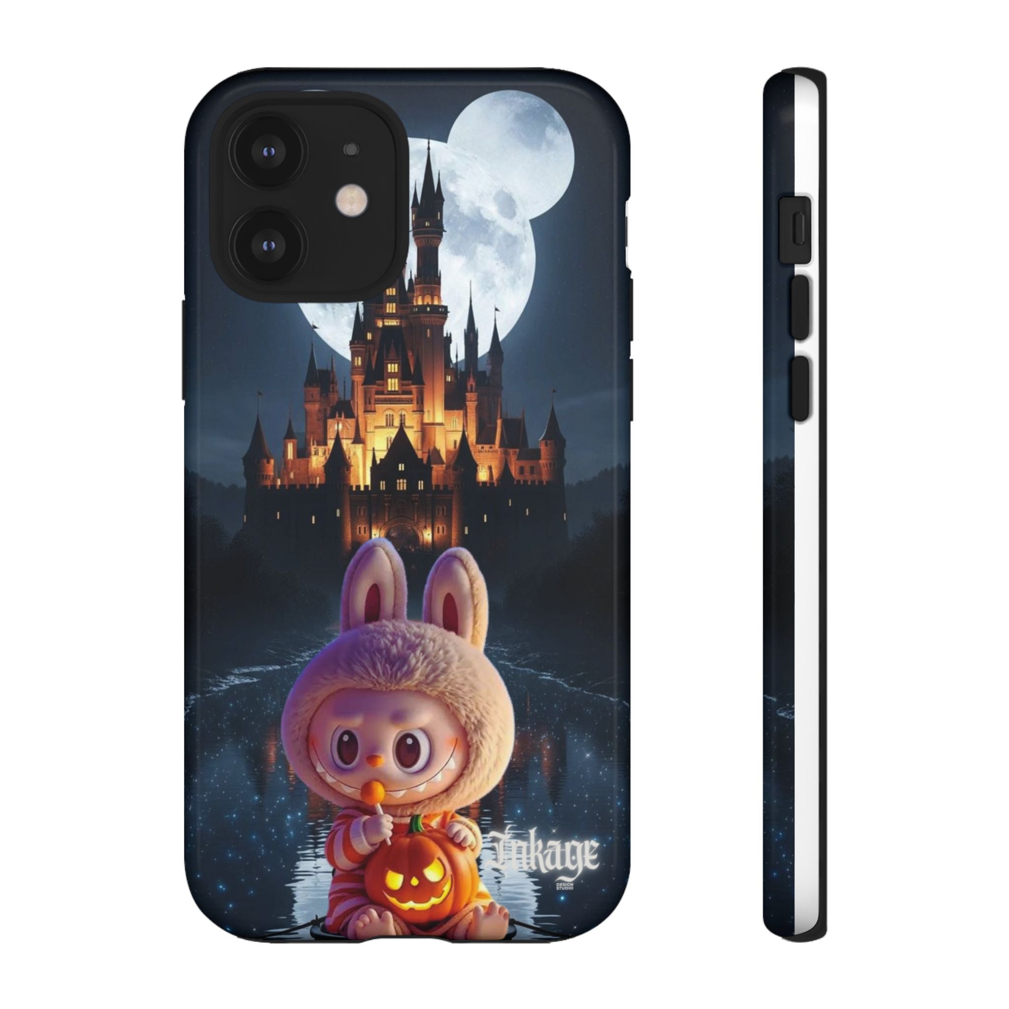 Labubu Halloween On Disney Boat Tough Phone Cases (Season, Animation)