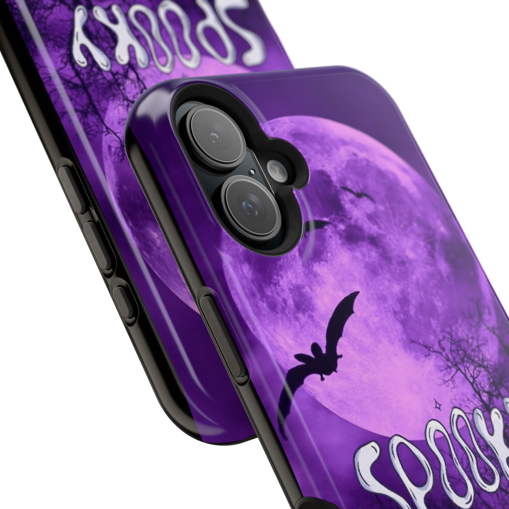Purple Spooky Season Magnetic Phone Cases (Season)