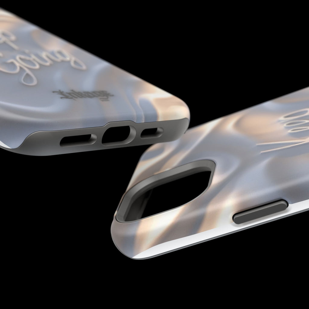 "Keep Going" Magnetic Phone Cases (Quote)