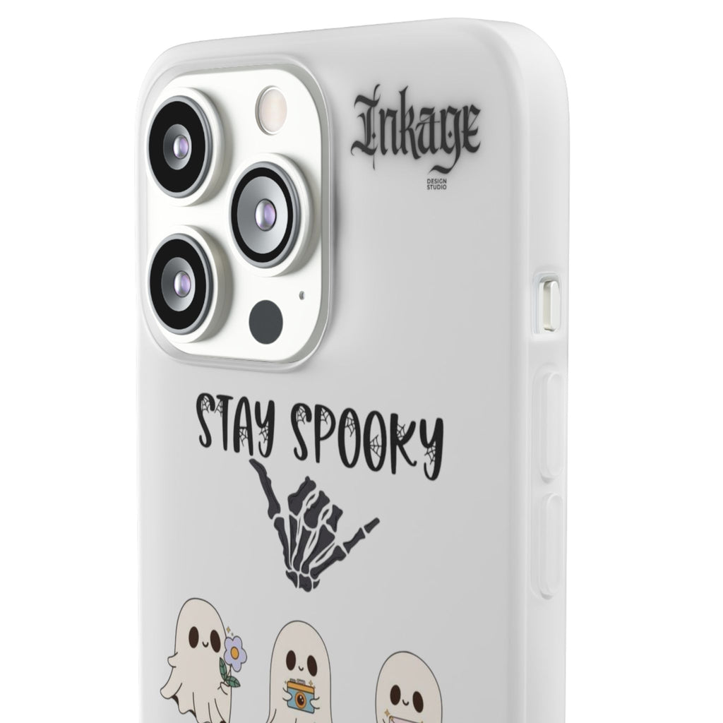 Stay Spooky Clear Phone Cases (Season)
