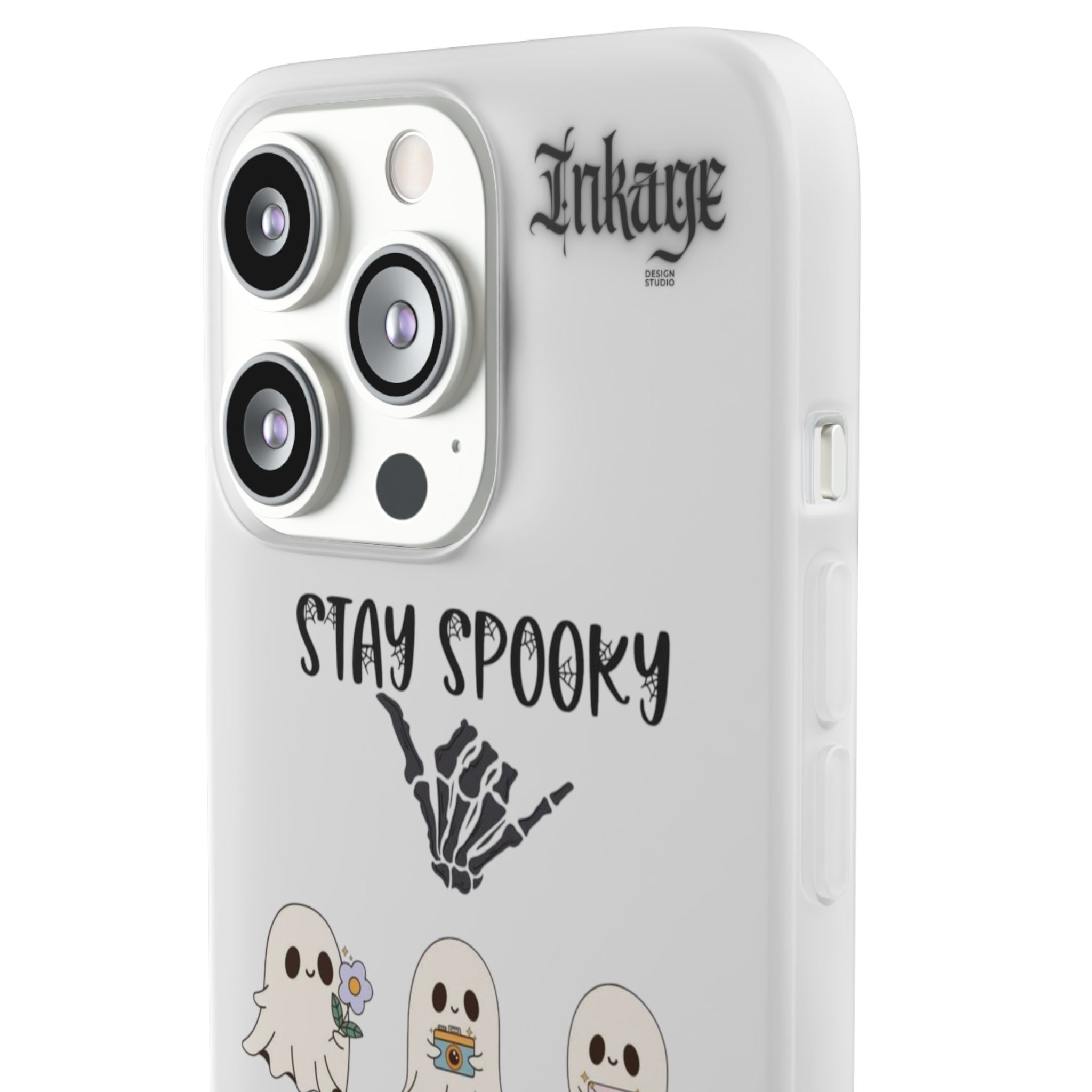 Stay Spooky Clear Phone Cases (Season)
