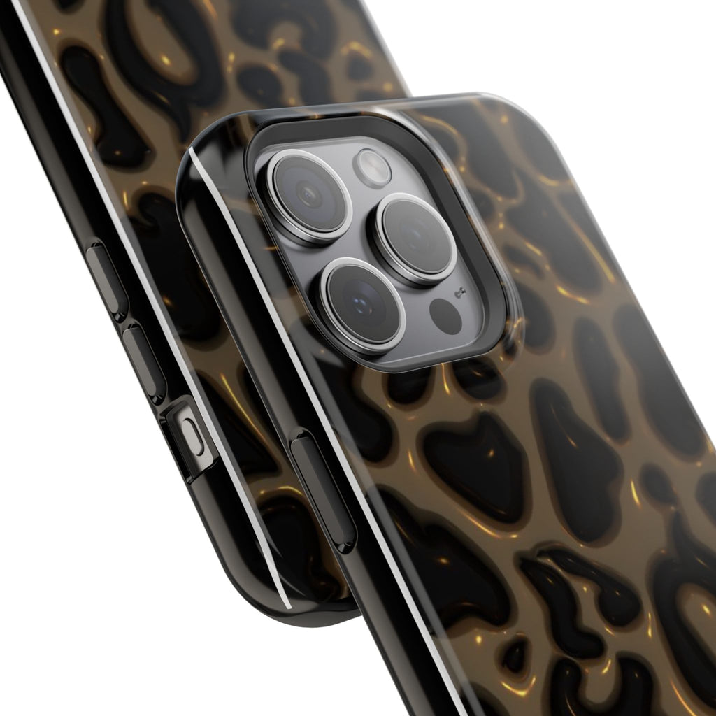 Leopard Print Magnetic Phone Cases (Minimal)
