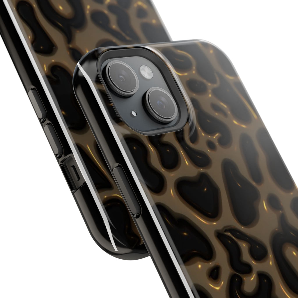 Leopard Print Magnetic Phone Cases (Minimal)