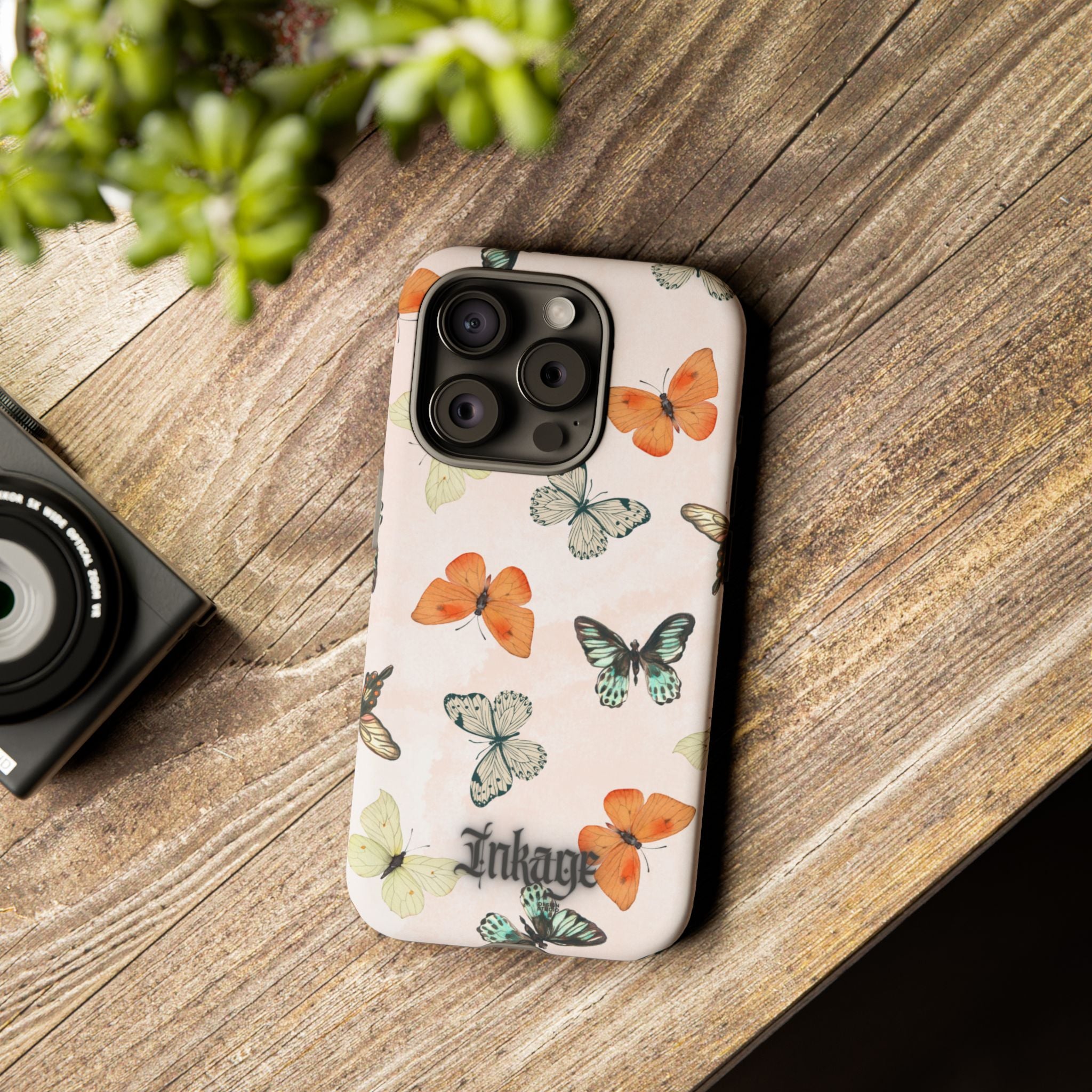 Color Butterfly Tough Phone Case (Minimal)
