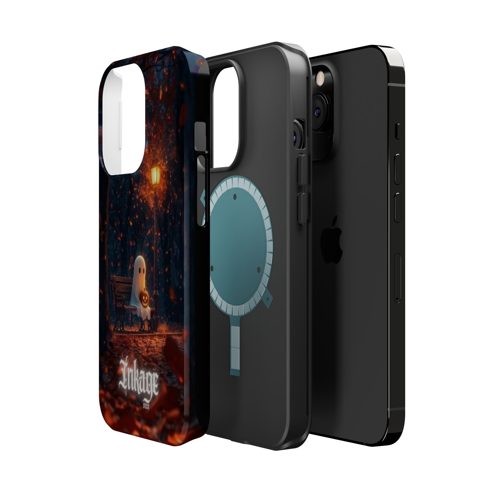 Lonely Ghost Halloween Magnetic Phone Cases (Season)