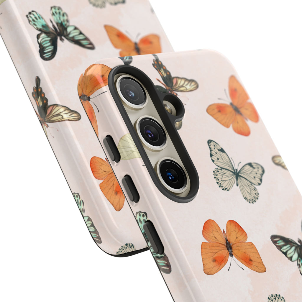 Color Butterfly Tough Phone Case