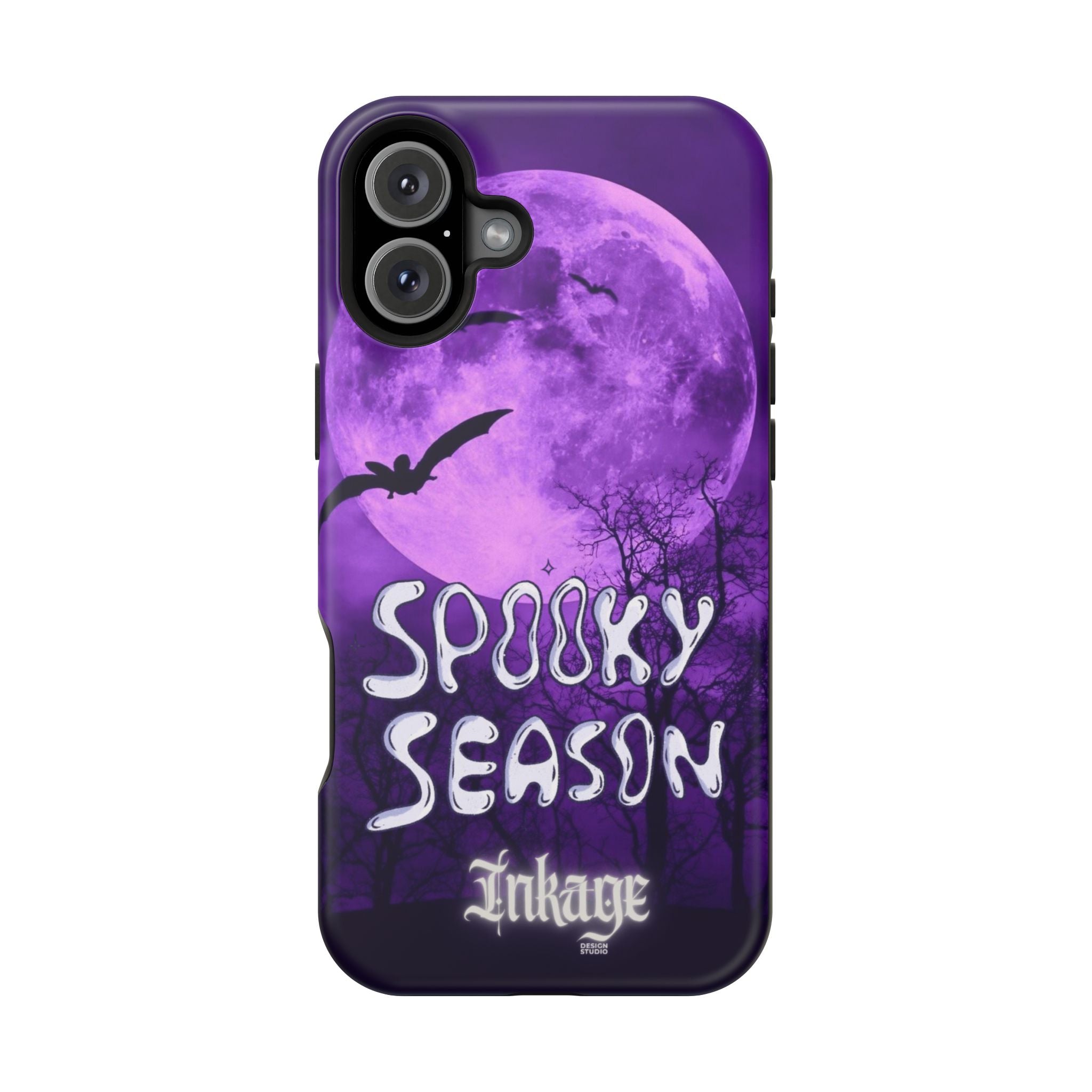 Purple Spooky Season Magnetic Phone Cases (Season)