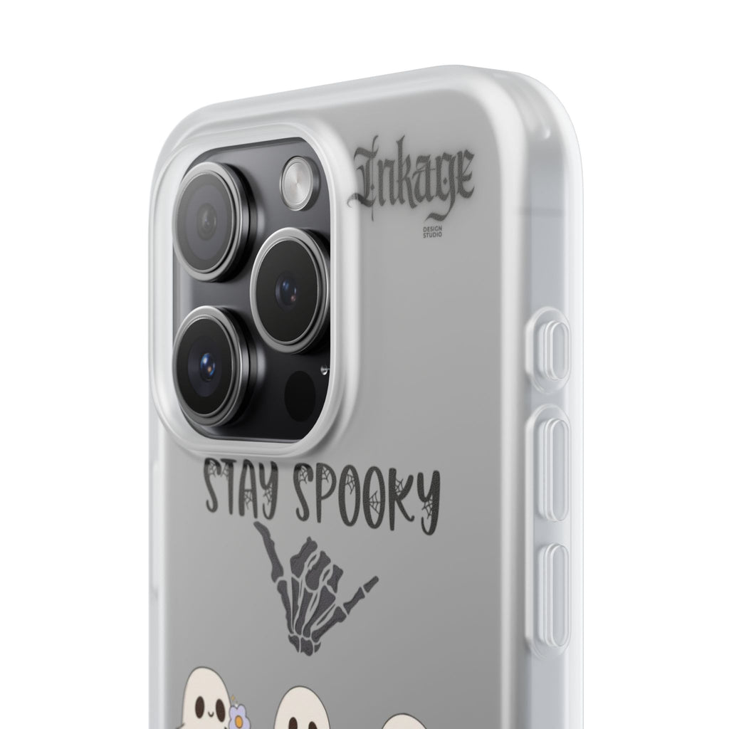 Stay Spooky Clear Phone Cases (Season)