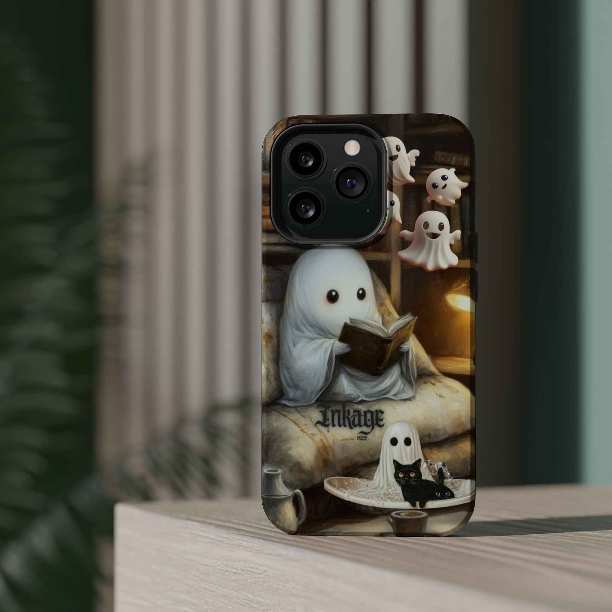 Ghostly Reading Magnetic Phone Cases (Season)
