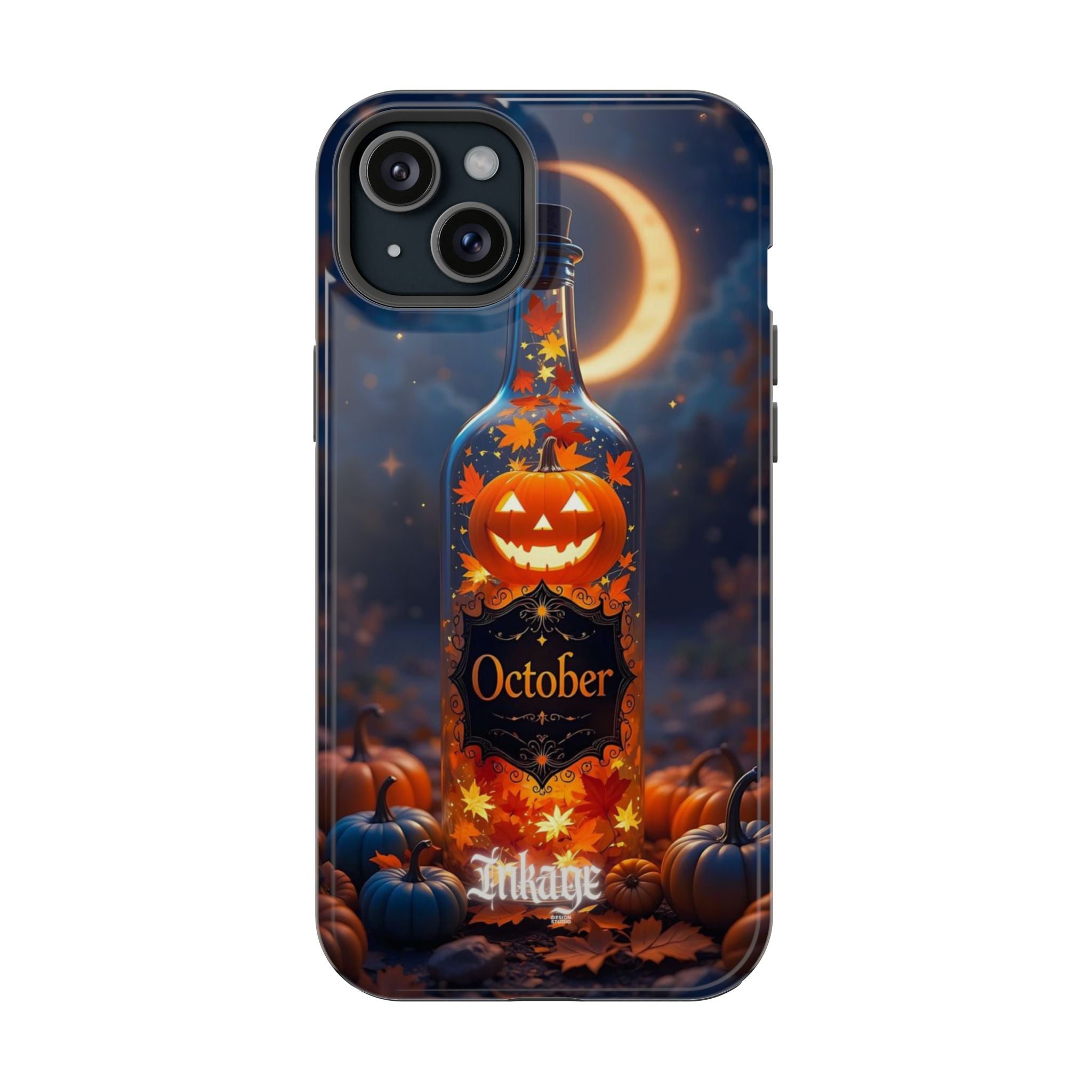 October Glass Bottle Magnetic Phone Cases (Season)
