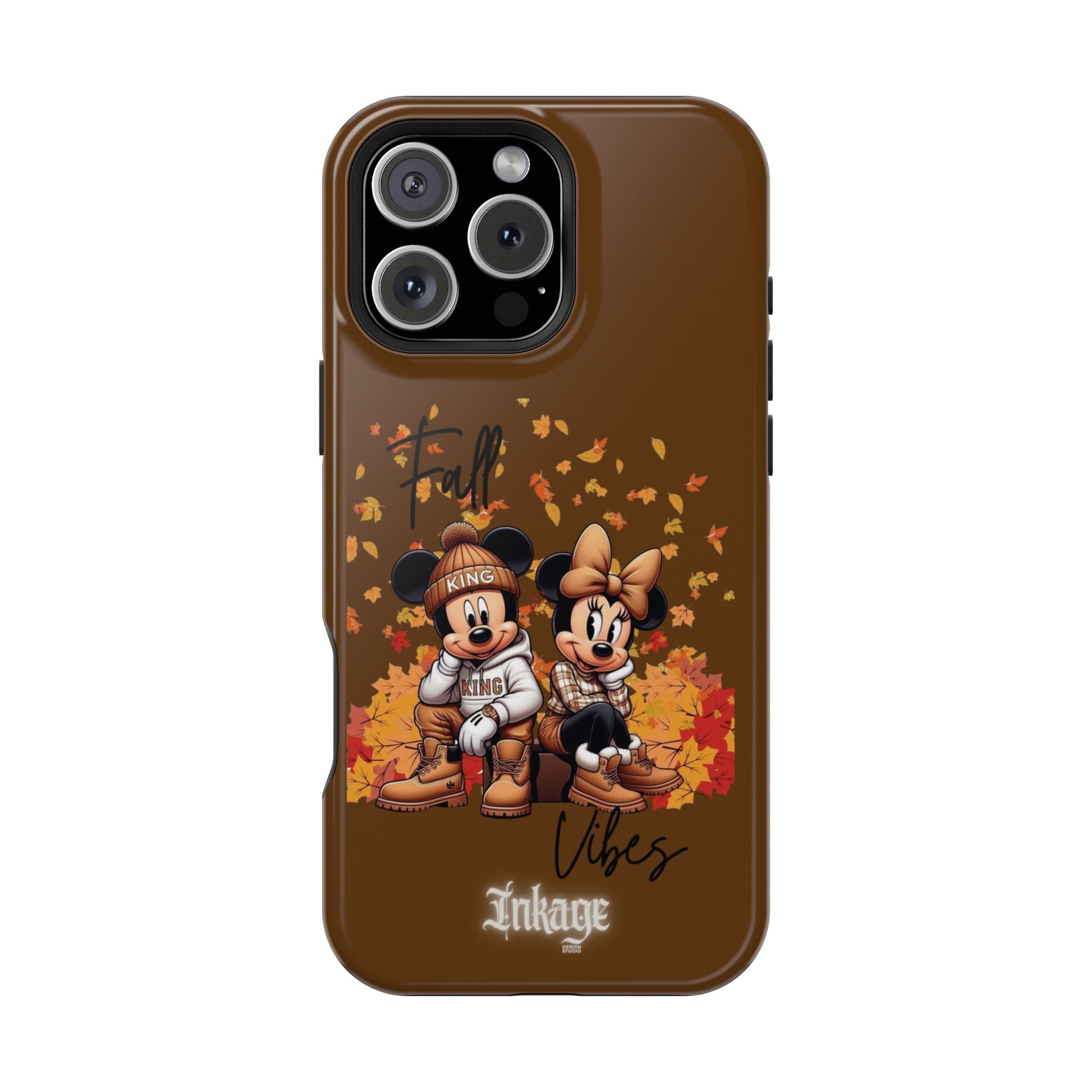 Mickey & Minnie Fall Vibes Magnetic iPhone Cases (Animation)
