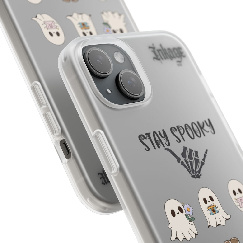 Stay Spooky Clear Phone Cases (Season)