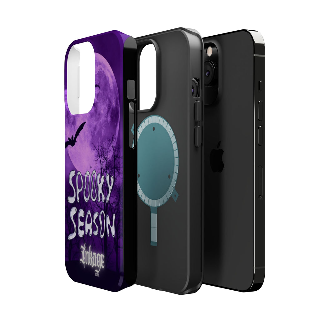 Purple Spooky Season Magnetic Phone Cases (Season)