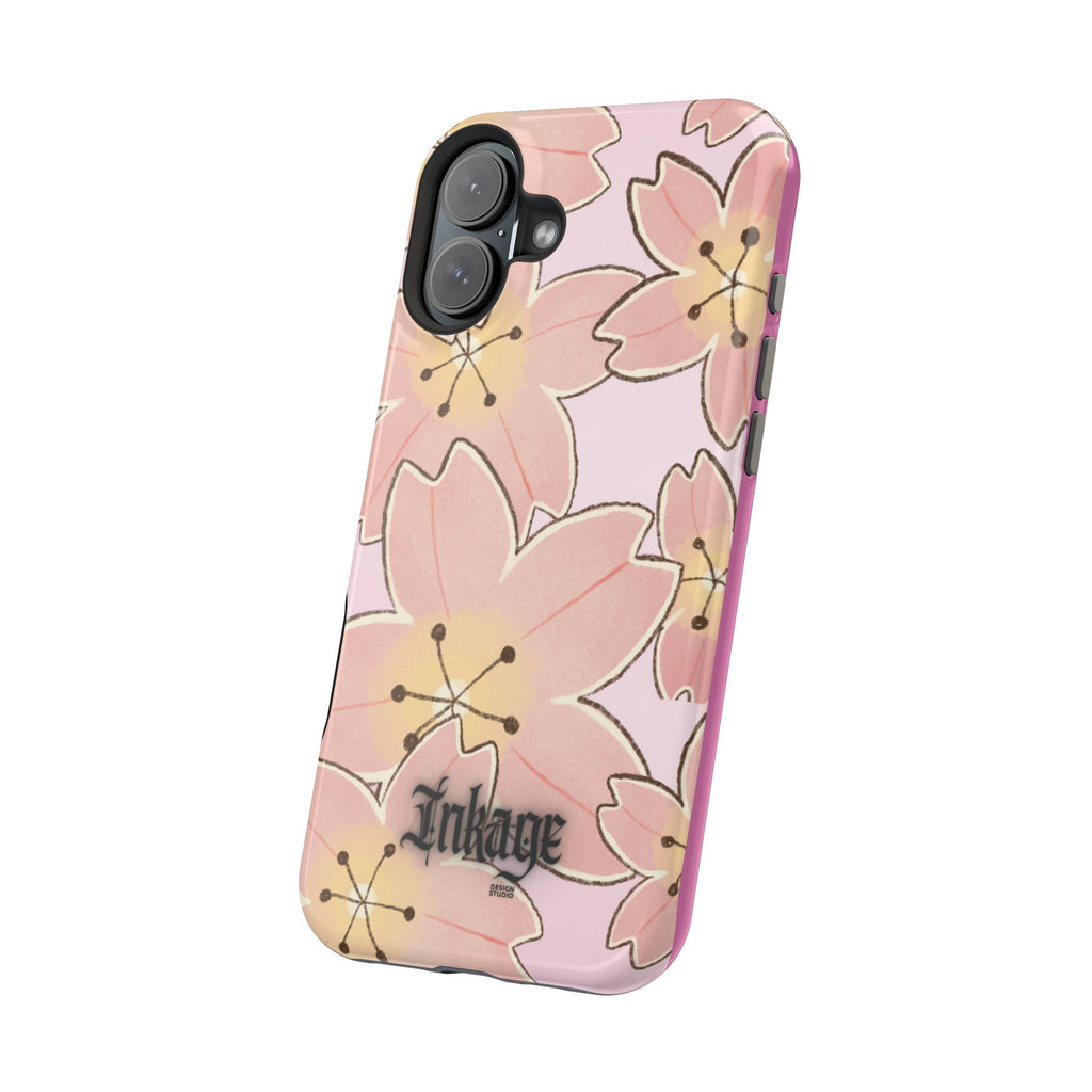 Charming Floral Magnetic Phone Cases (Minimal)