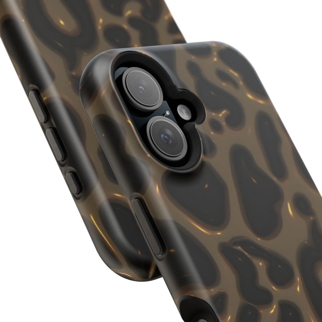 Leopard Print Magnetic Phone Cases (Minimal)
