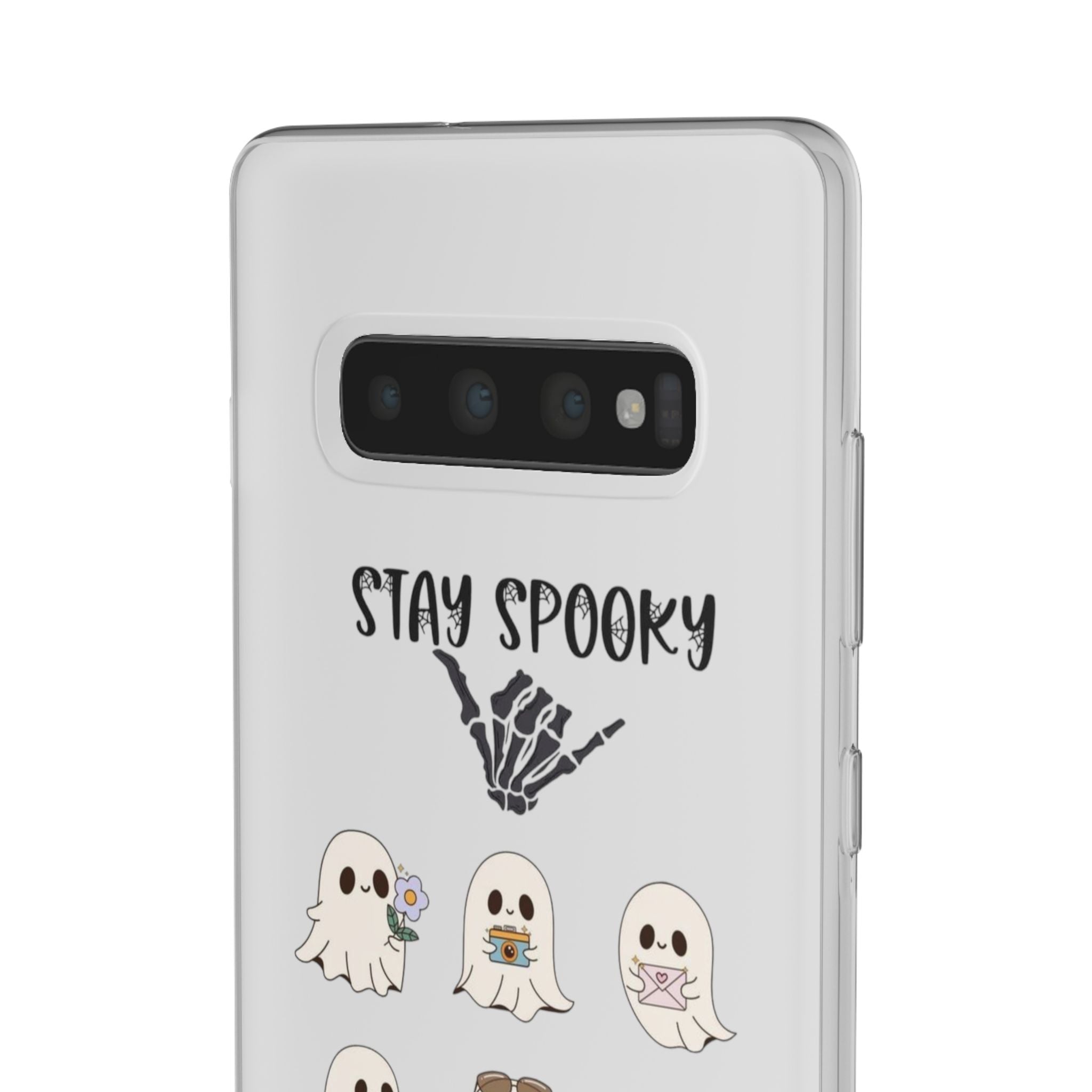 Stay Spooky Clear Phone Cases (Season)