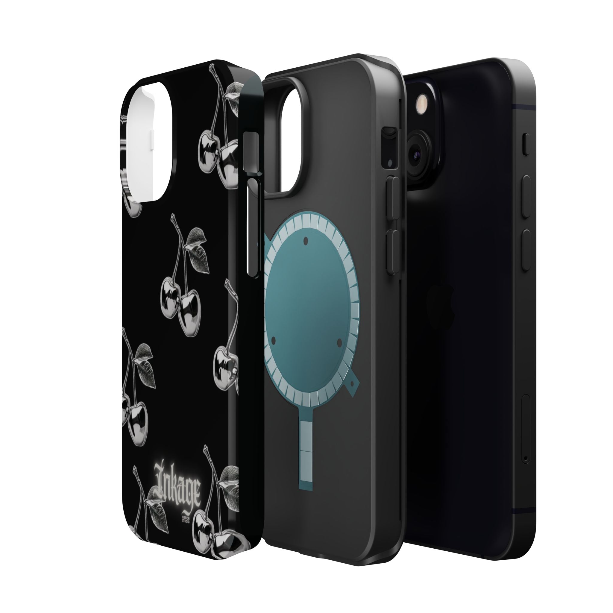 Platinum Cherry Magnetic Phone Cases (Minimal)