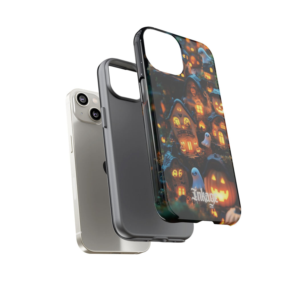 Spooky Pumpkin Village Tough Phone Cases (Season)