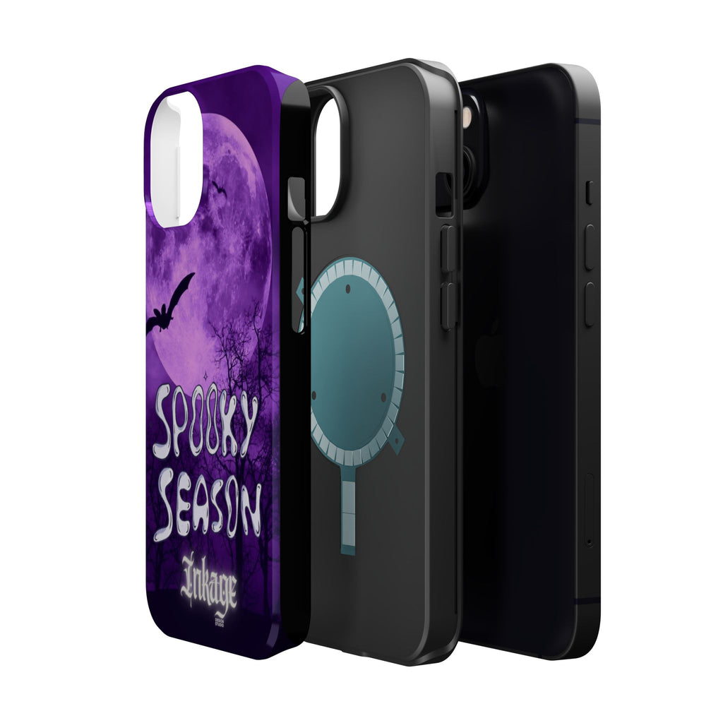 Purple Spooky Season Magnetic Phone Cases (Season)