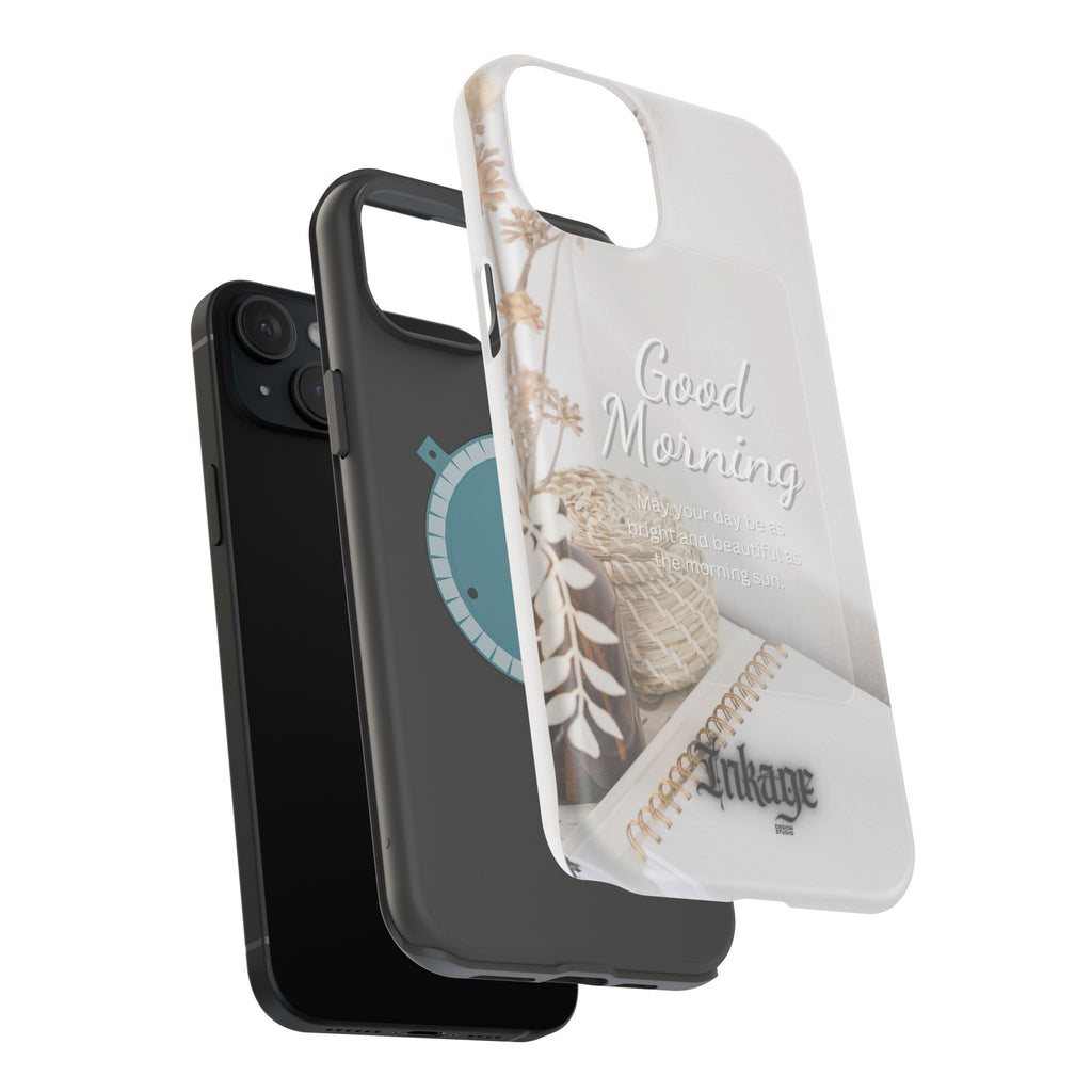"Good Morning" Magnetic Phone Cases (Quote)