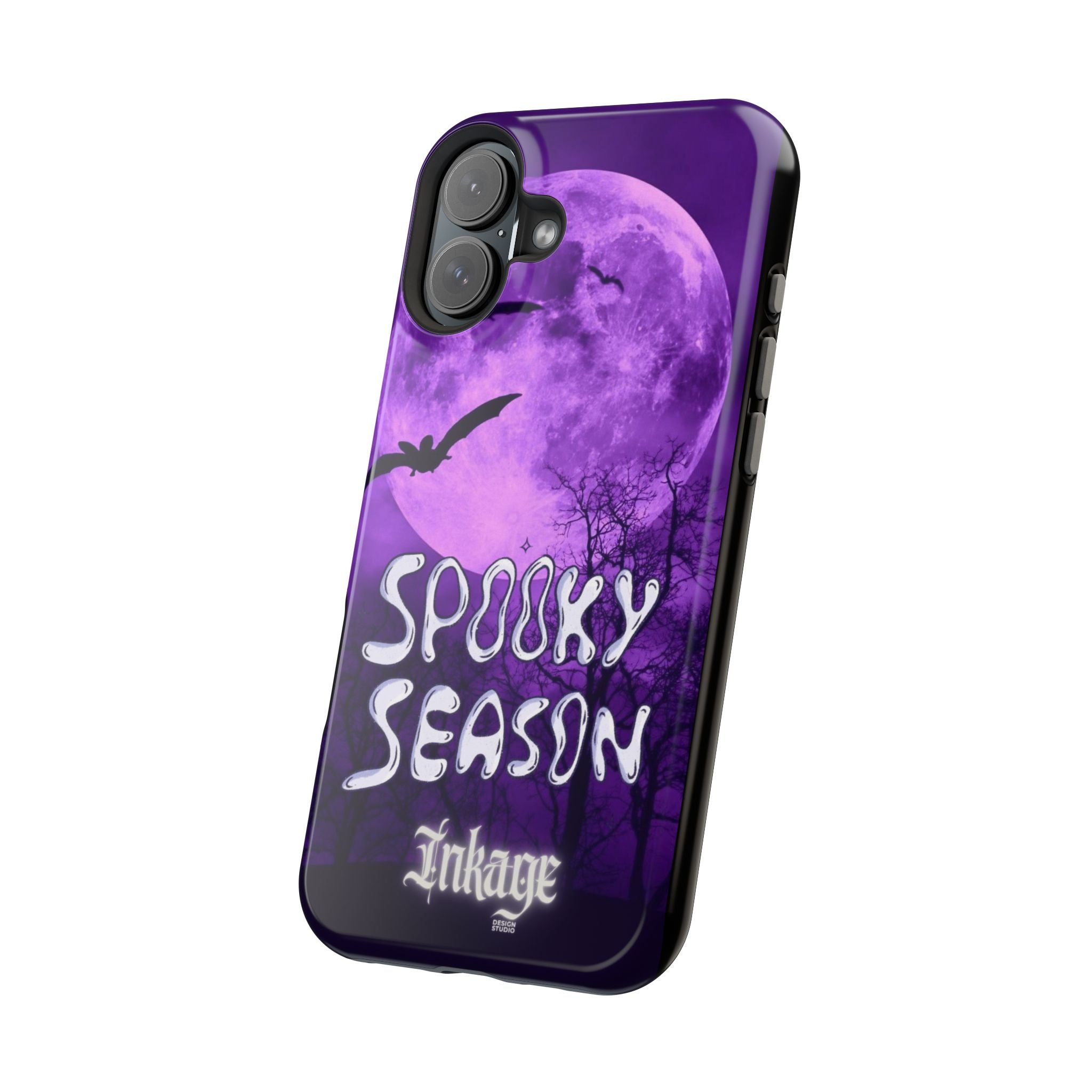 Purple Spooky Season Magnetic Phone Cases (Season)