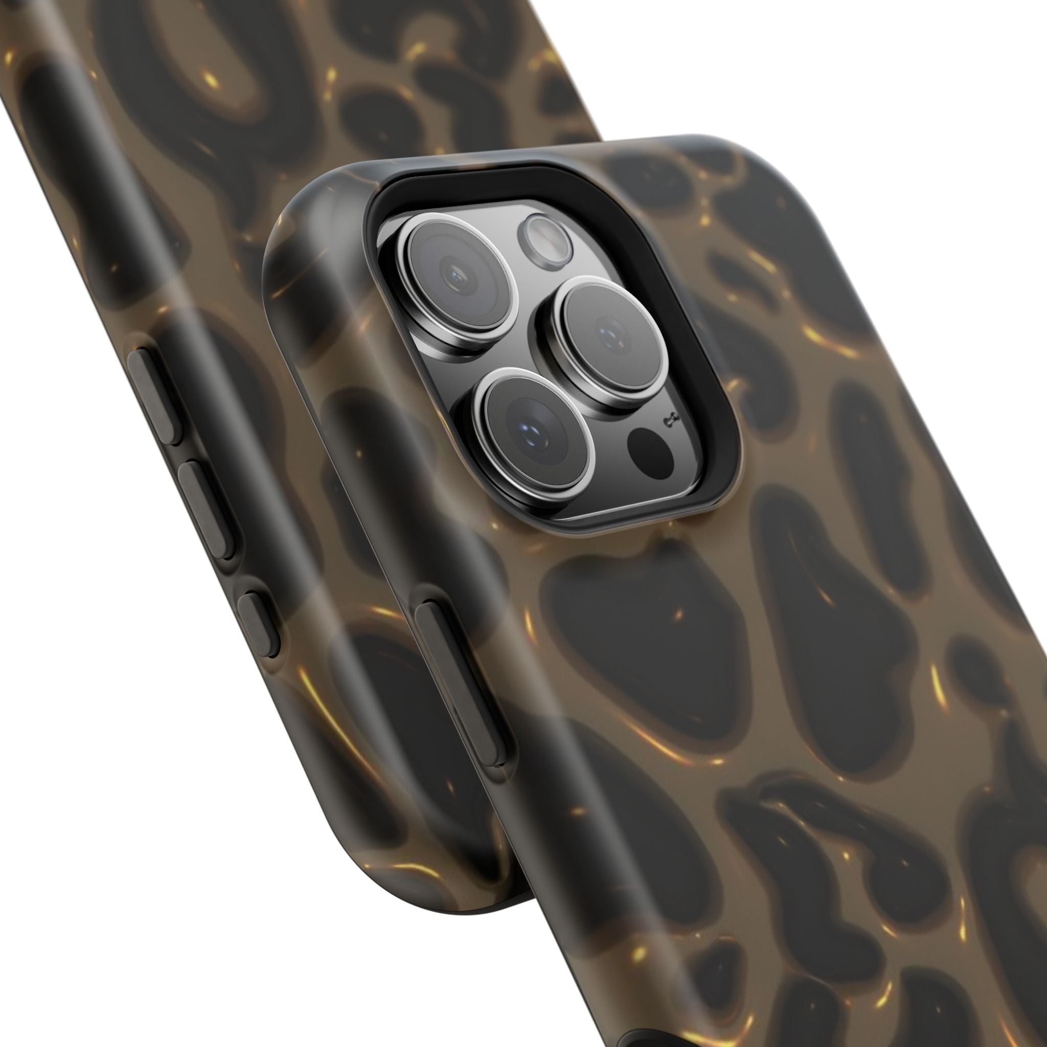 Leopard Print Magnetic Phone Cases (Minimal)