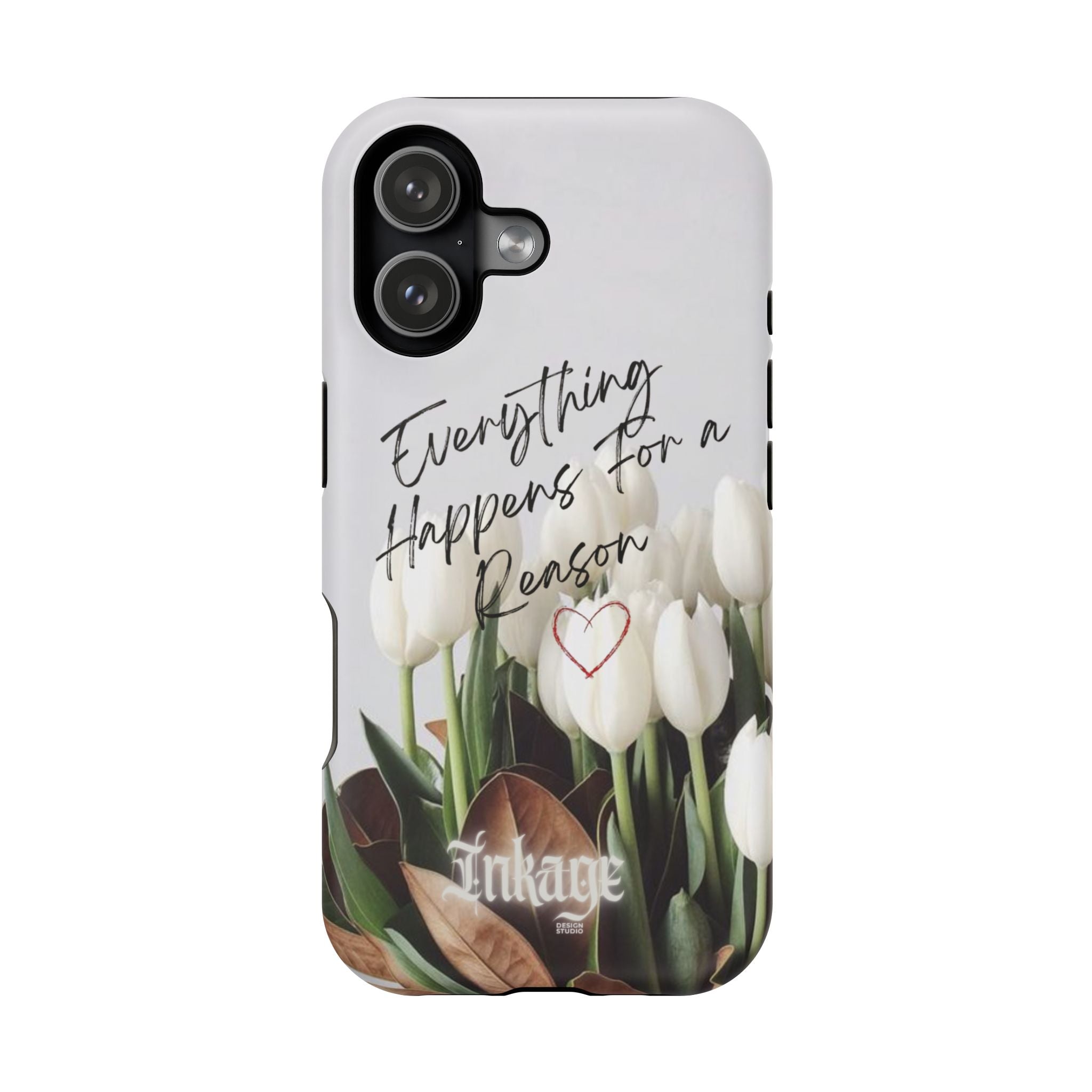 "Everything Happens for a Reason" Quote Magnetic Phone Cases
