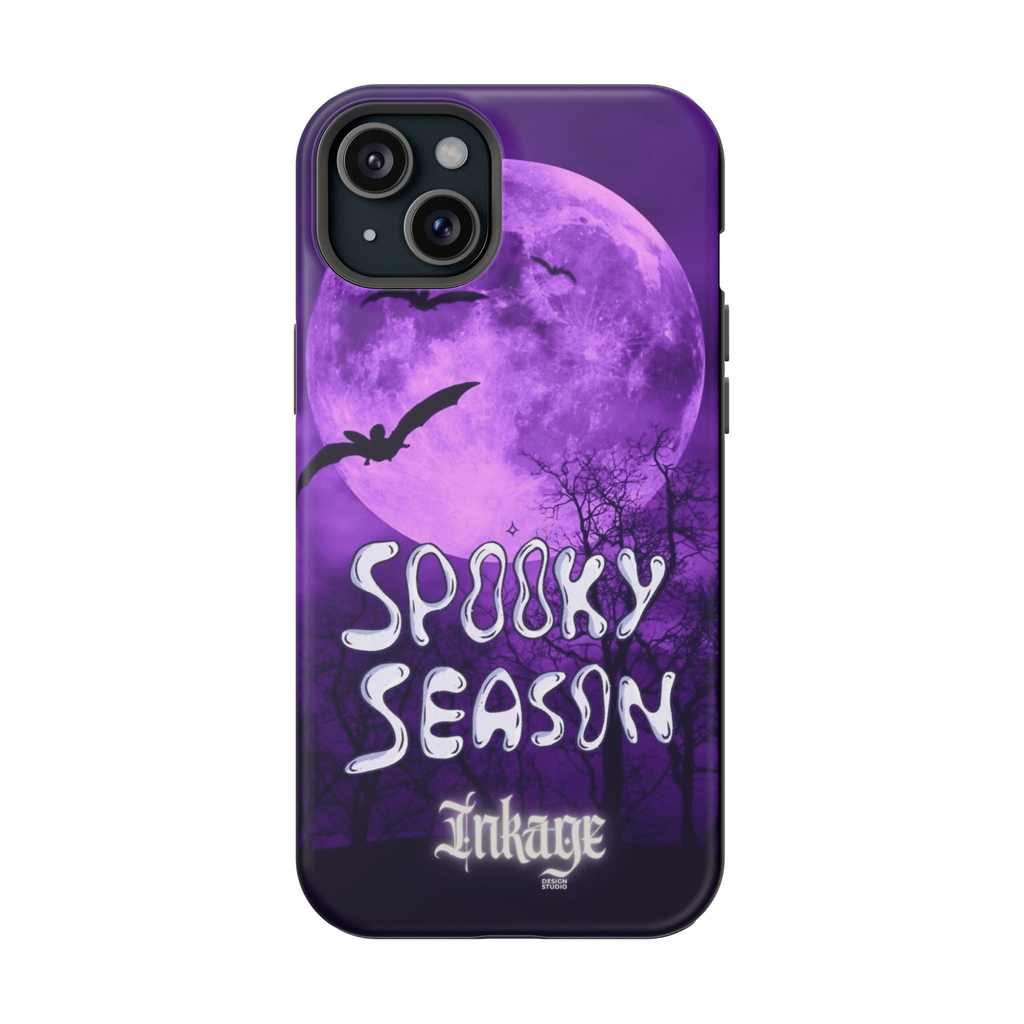 Purple Spooky Season Magnetic Phone Cases (Season)