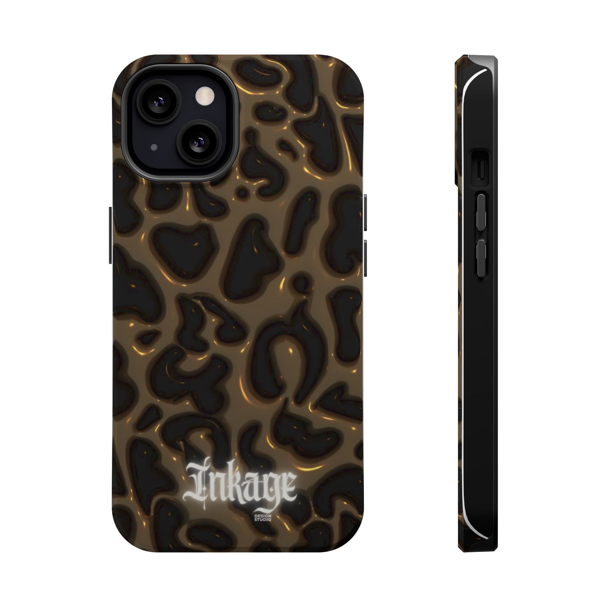 Leopard Print Magnetic Phone Cases (Minimal)