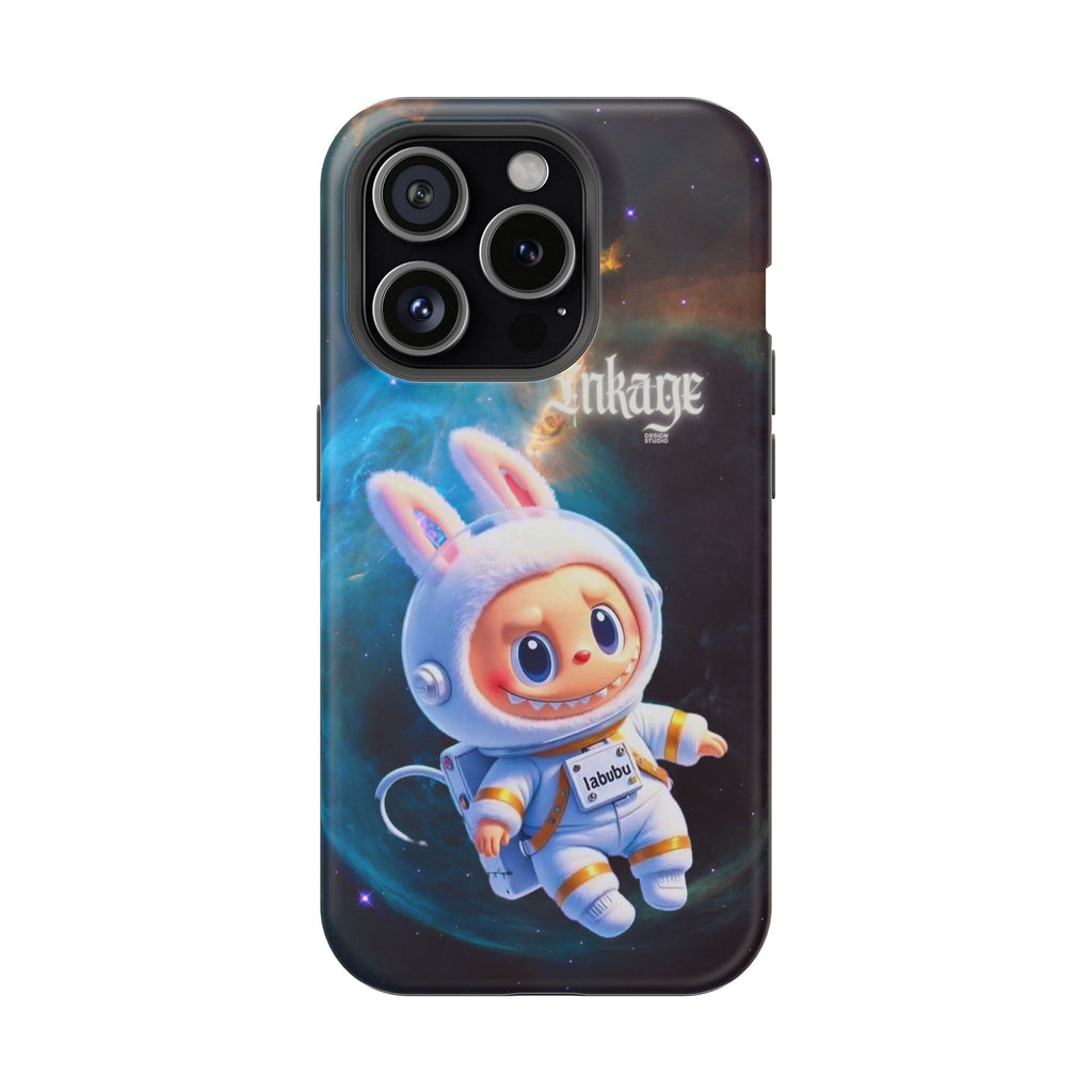 Labubu Astronaut Magnetic Phone Cases (Animation)