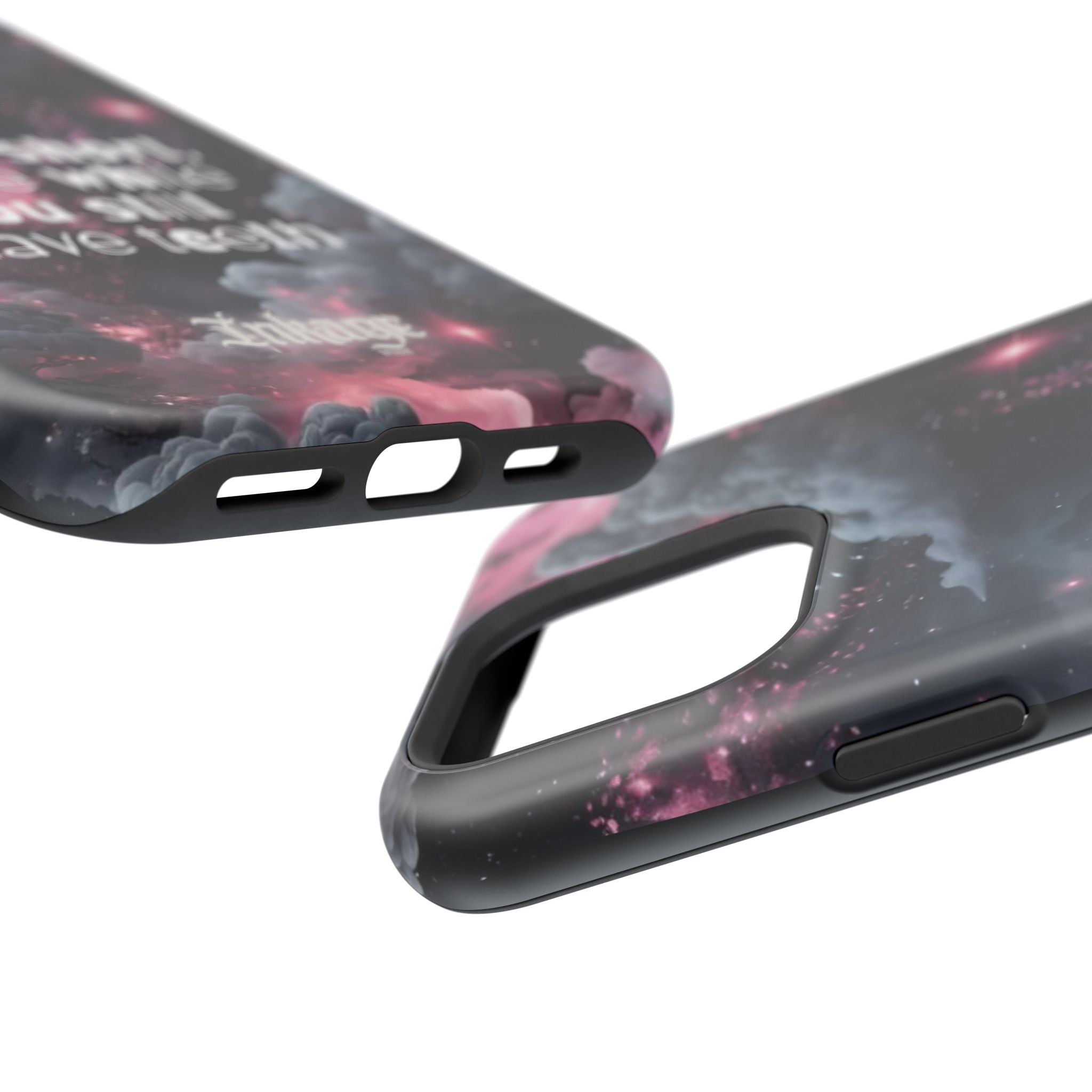 “Life is Short, Smile While You Still Have Teeth” Magnetic Phone Cases (Quote)