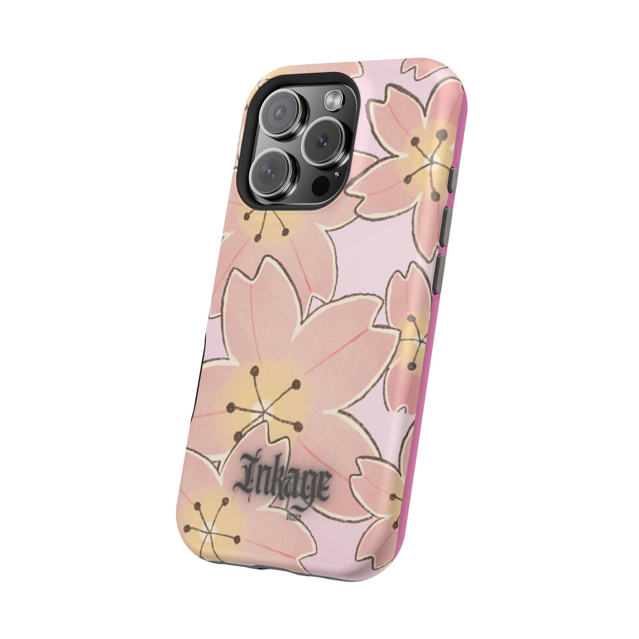 Charming Floral Magnetic Phone Cases (Minimal)
