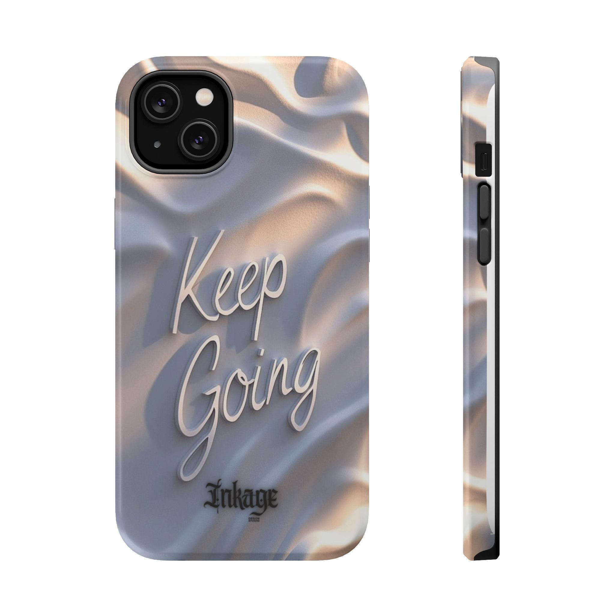 "Keep Going" Magnetic Phone Cases (Quote)
