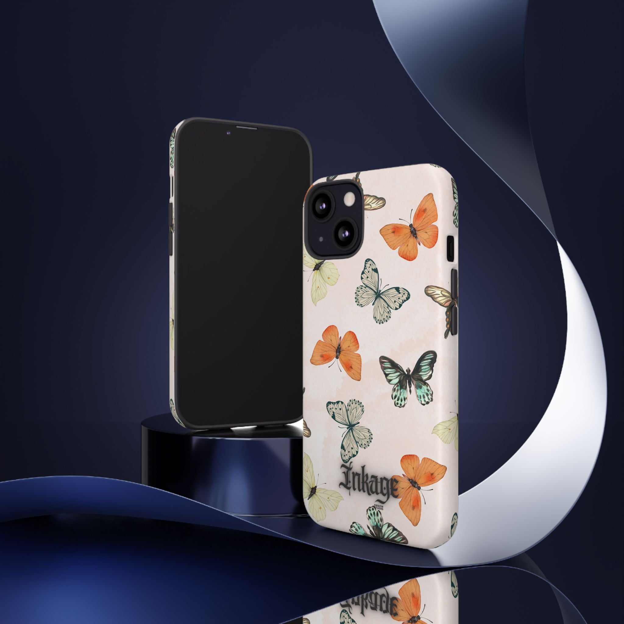 Color Butterfly Tough Phone Case